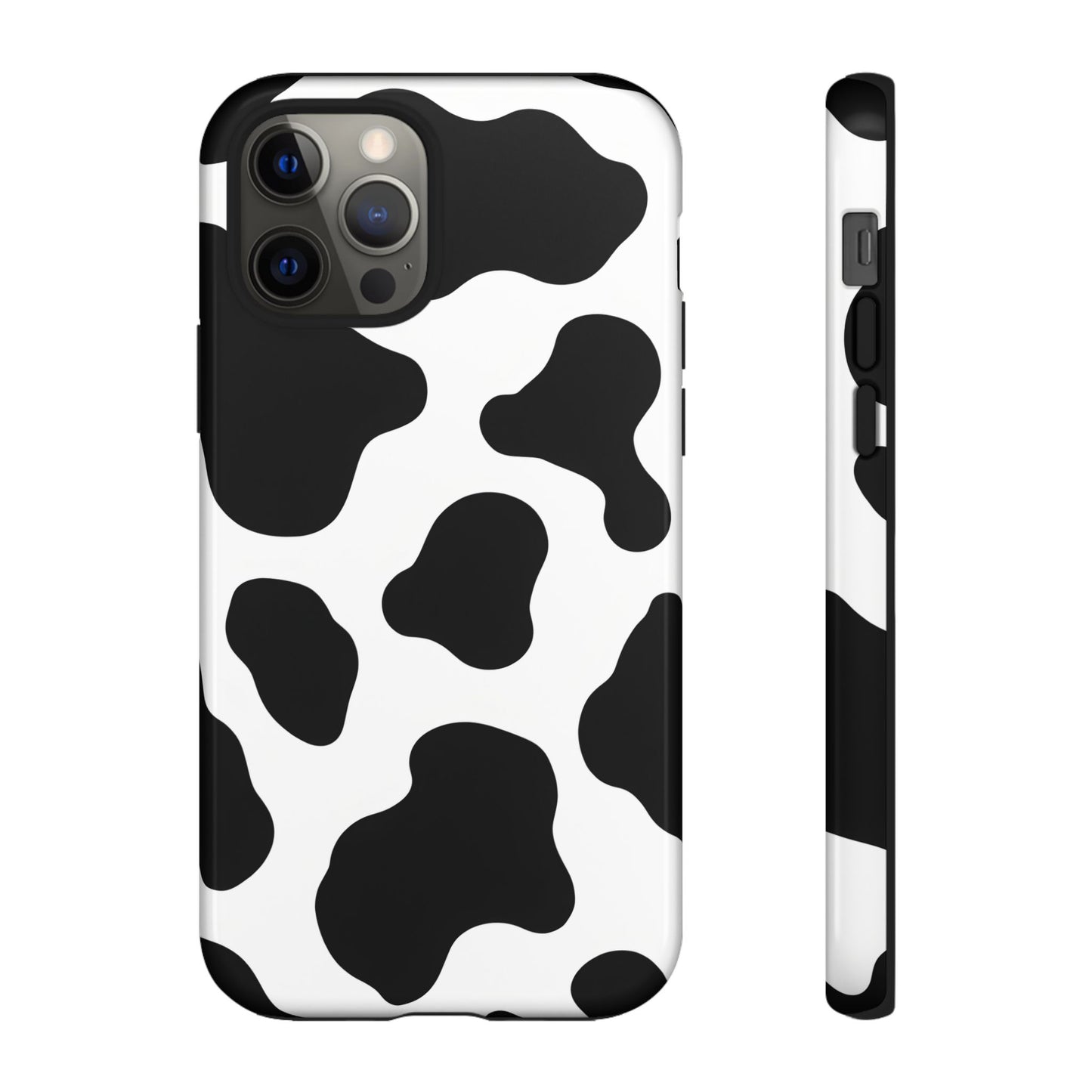 Cow Print Phone Case - Tough Cases for Trendy Protection