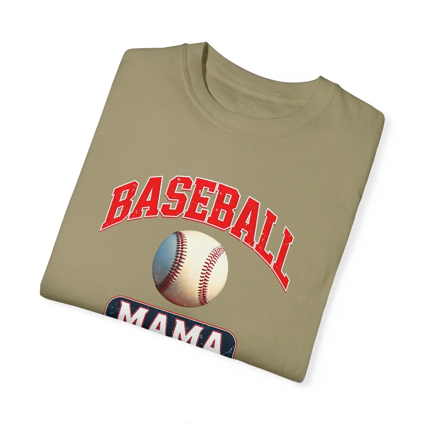Baseball Mama Unisex Garment-Dyed T-shirt - Perfect for Sports Moms