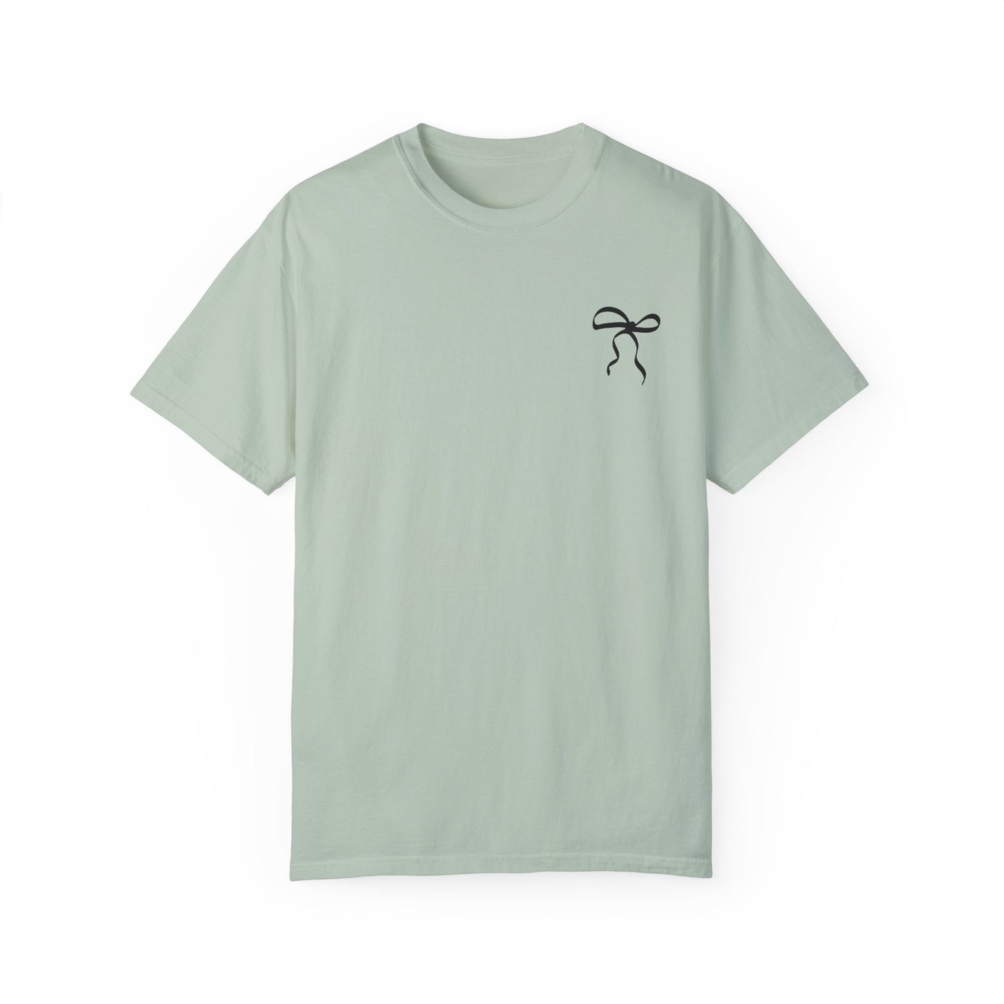 Inspirational Unisex Garment-Dyed T-Shirt - "but God made a way"