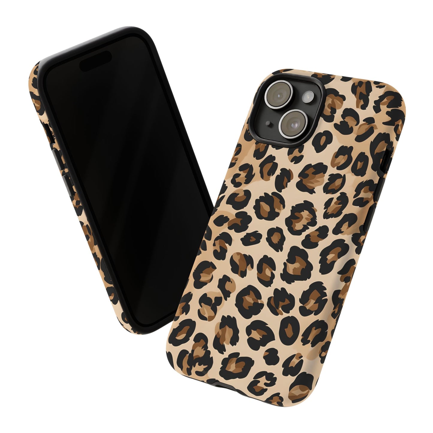 Wild Leopard Print Phone Case - Tough Protection for Animal Lovers