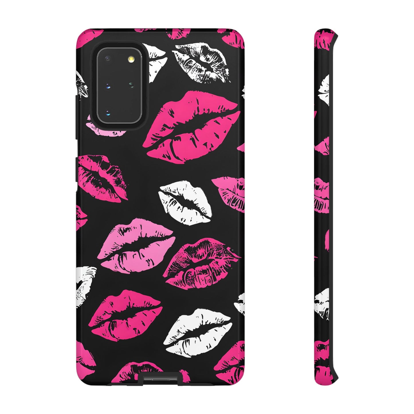 Lips Print iPhone Case - Stylish Tough Phone Cover