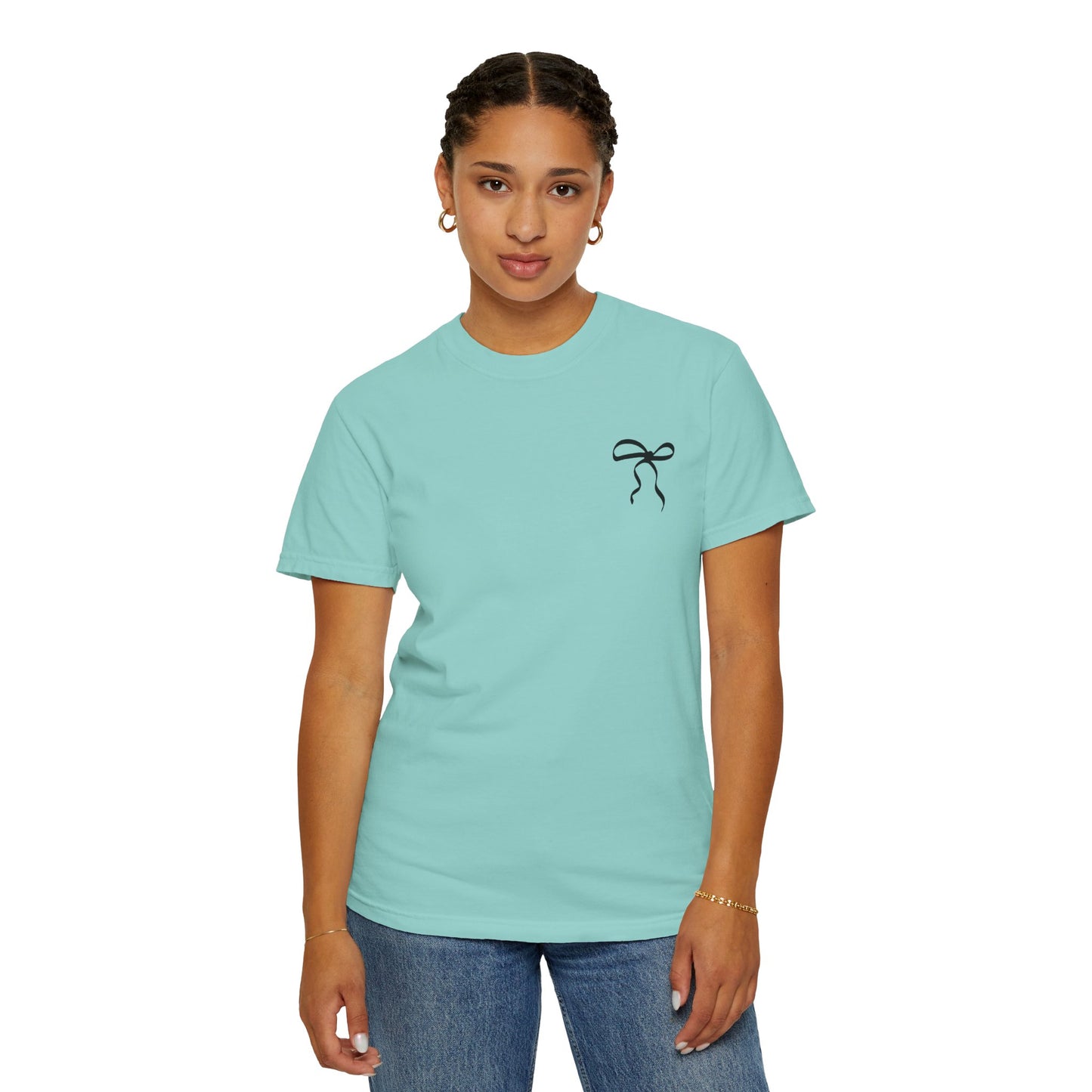 Inspirational Unisex Garment-Dyed T-Shirt - "but God made a way"
