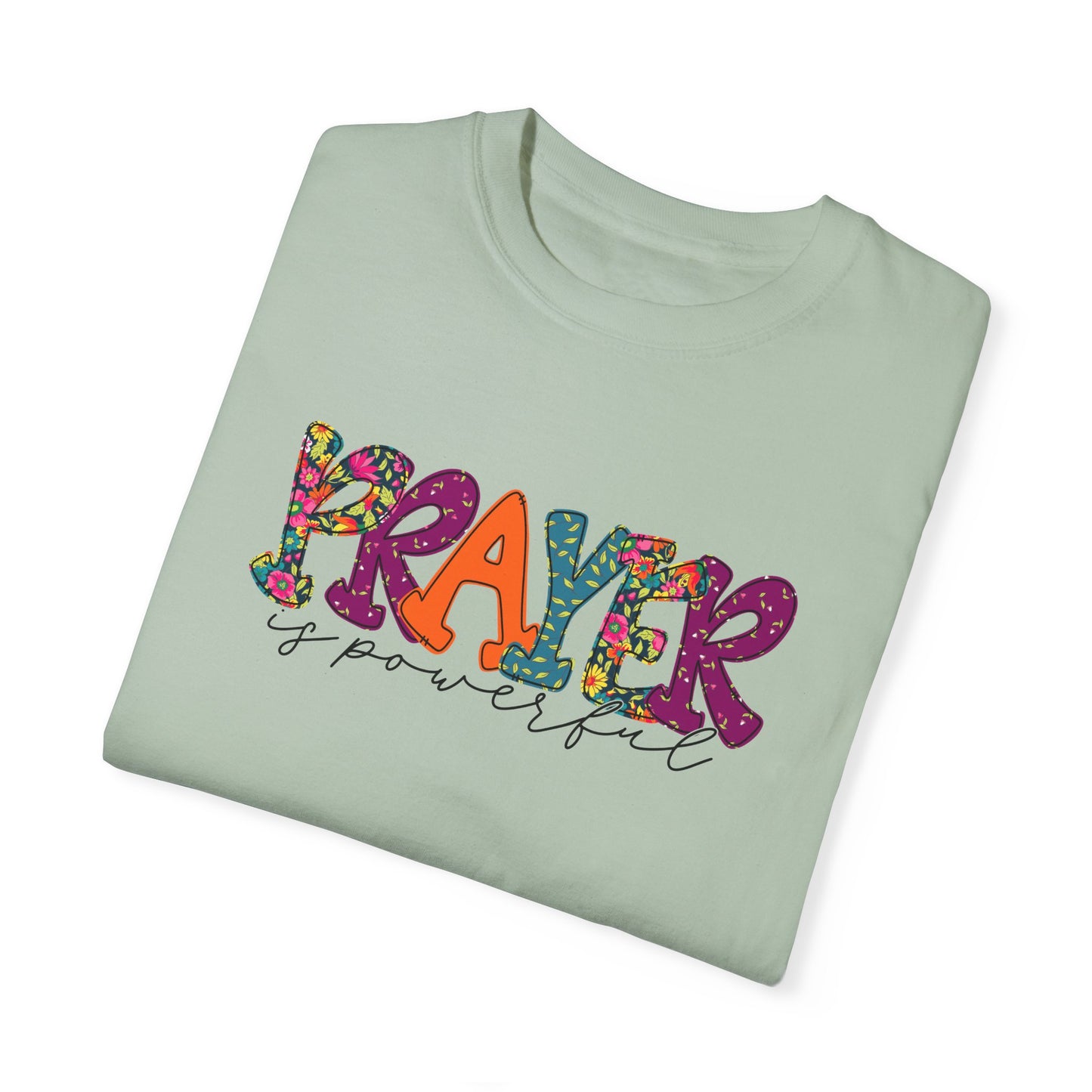 Colorful "Prayer is Powerful" Unisex T-Shirt