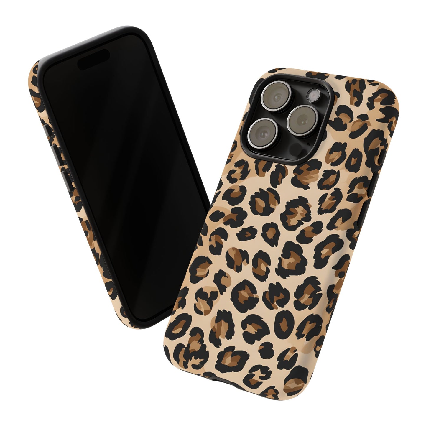 Wild Leopard Print Phone Case - Tough Protection for Animal Lovers