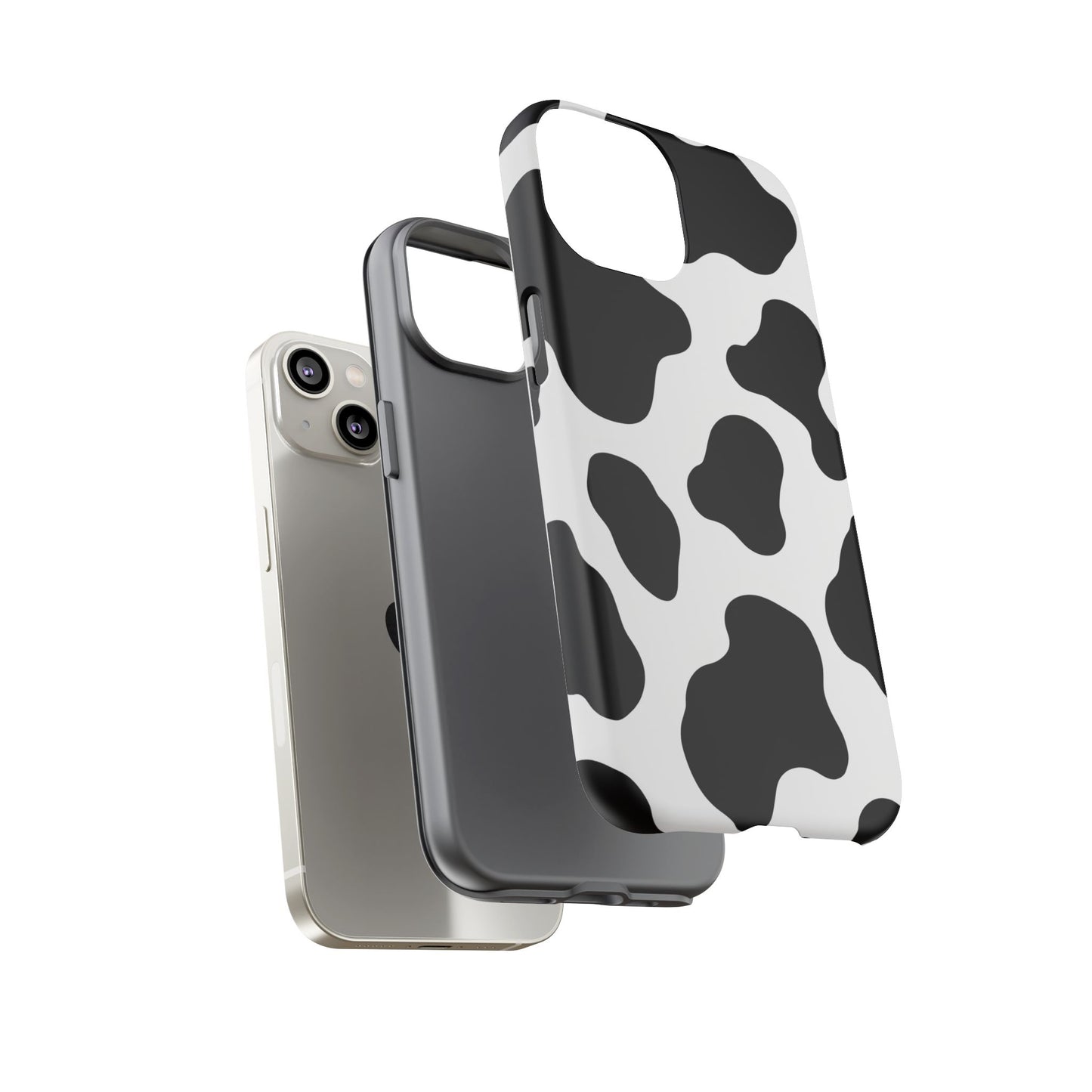 Cow Print Phone Case - Tough Cases for Trendy Protection