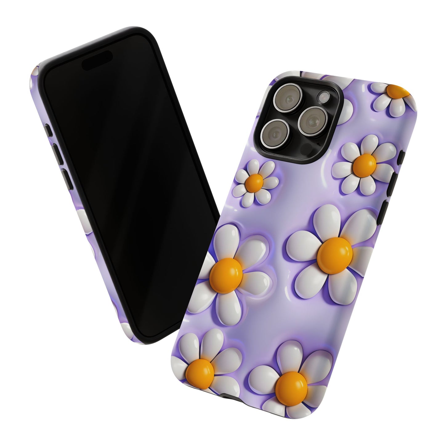 Daisy Floral Phone Case - Tough Cases for Flower Power Vibes