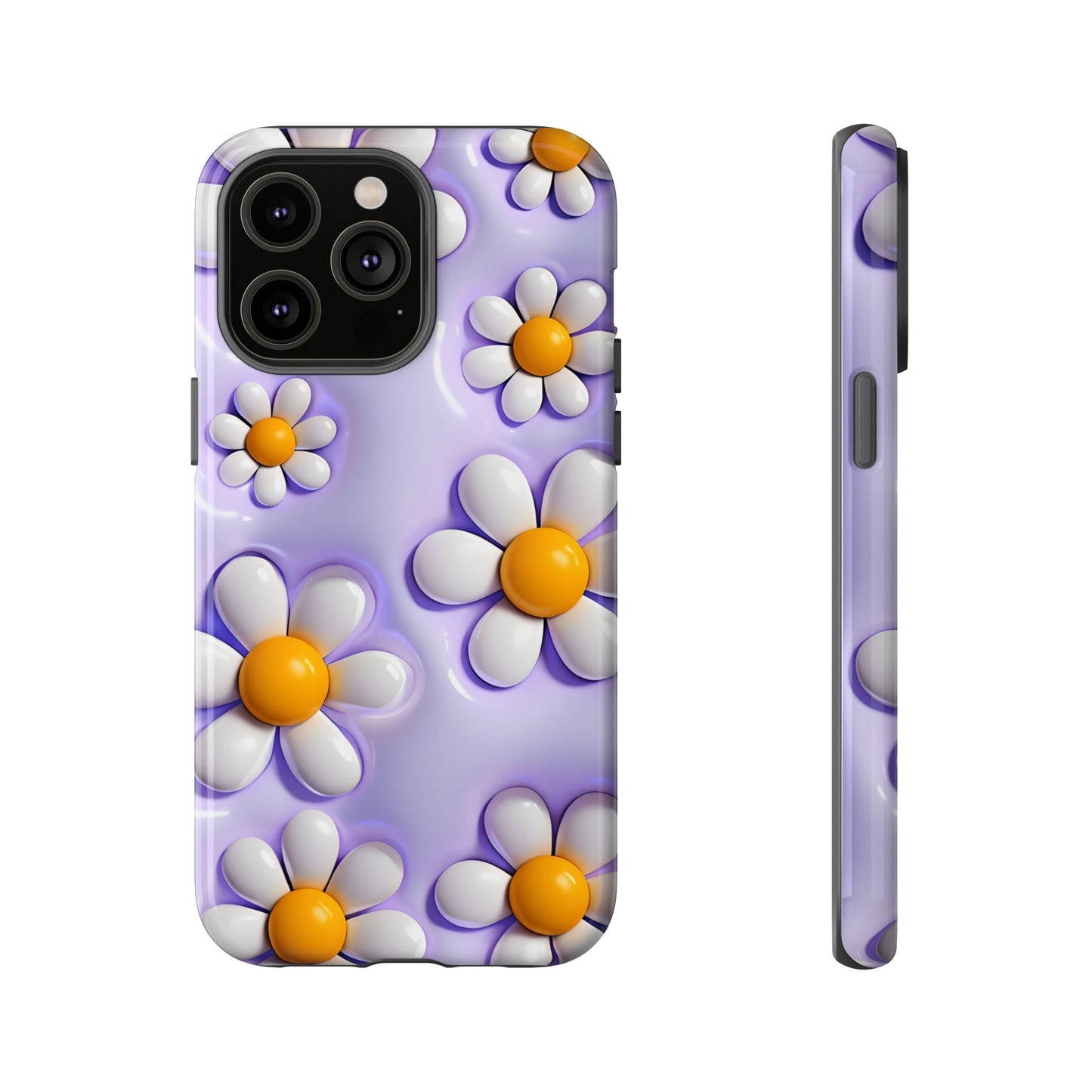 Daisy Floral Phone Case - Tough Cases for Flower Power Vibes