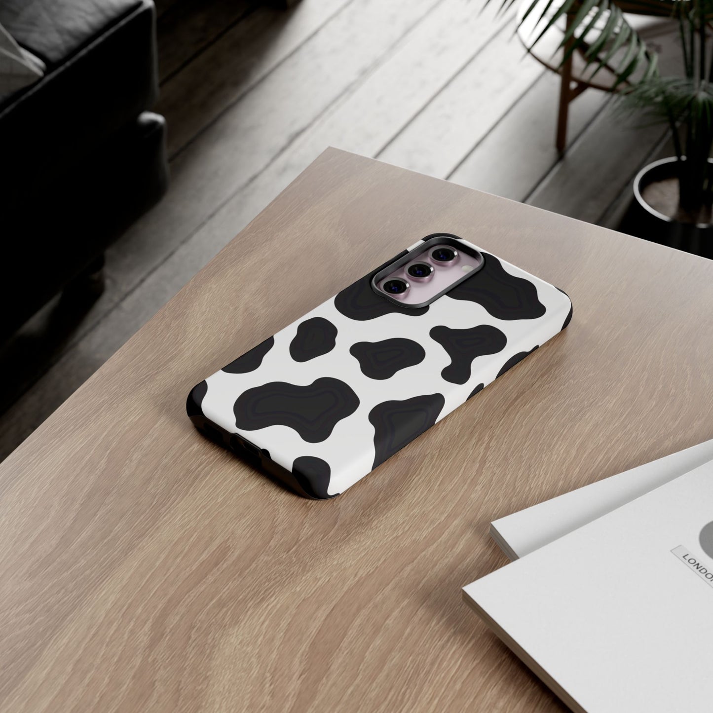 Cow Print Phone Case - Tough Cases for Trendy Protection