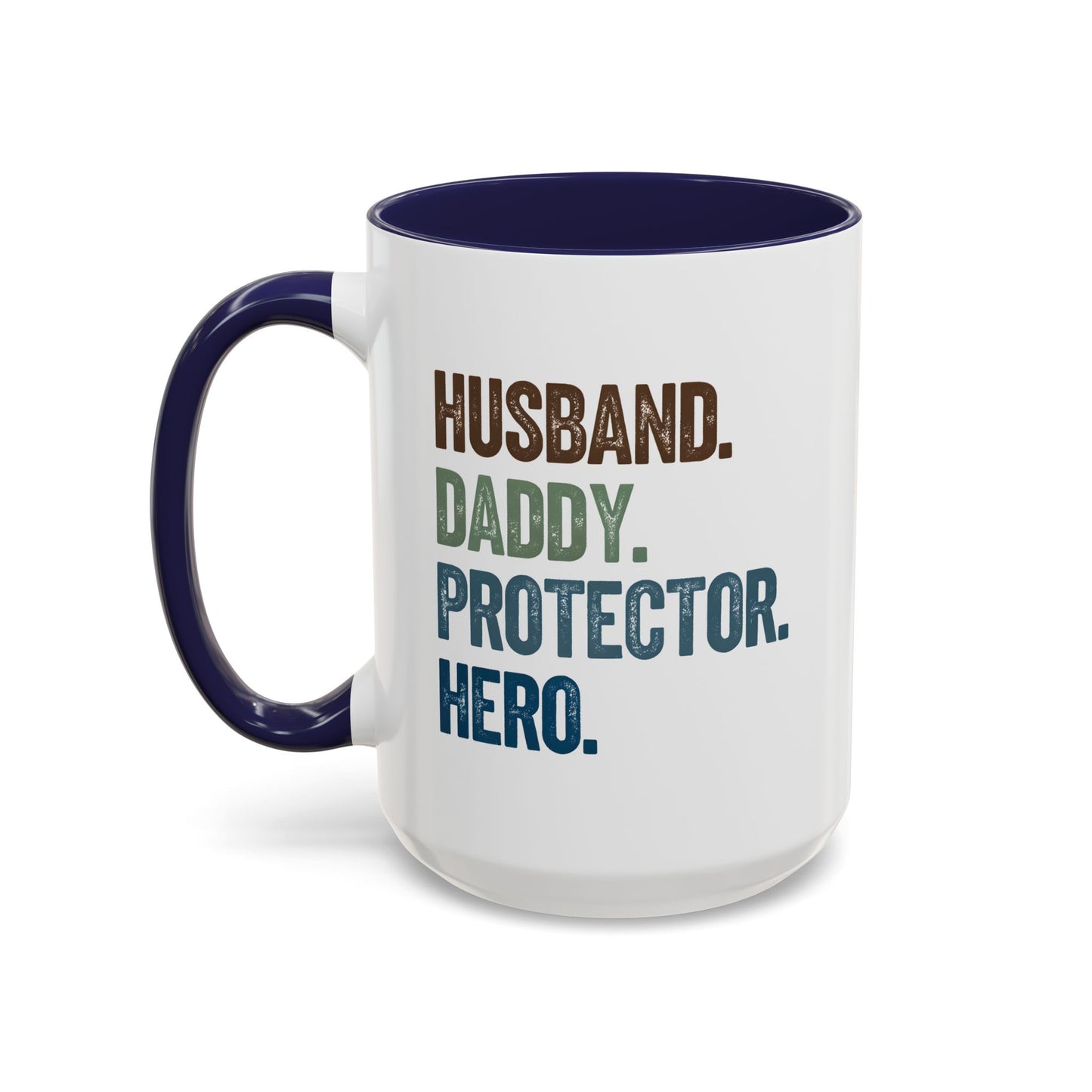 Hero Dad Coffee Mug - 15oz, Perfect Gift for Husband, Protector & Daddy