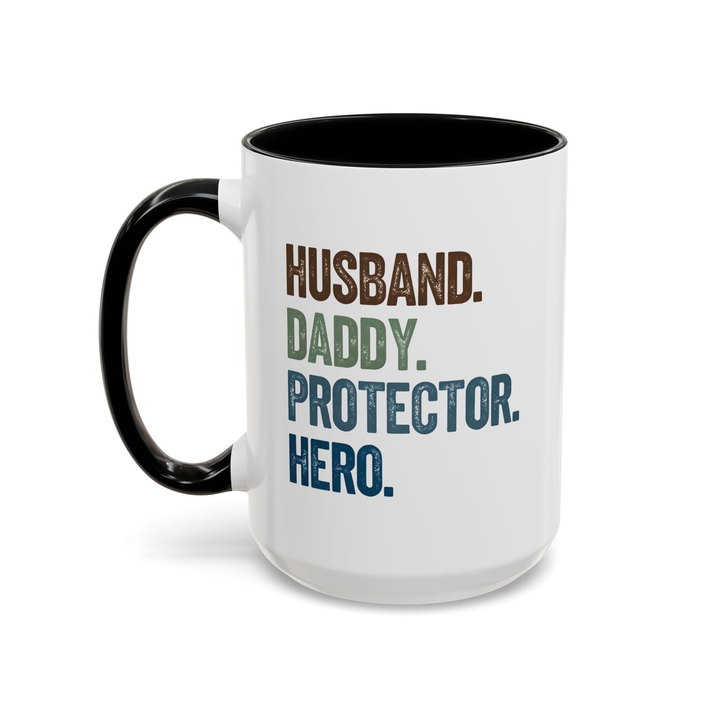 Hero Dad Coffee Mug - 15oz, Perfect Gift for Husband, Protector & Daddy