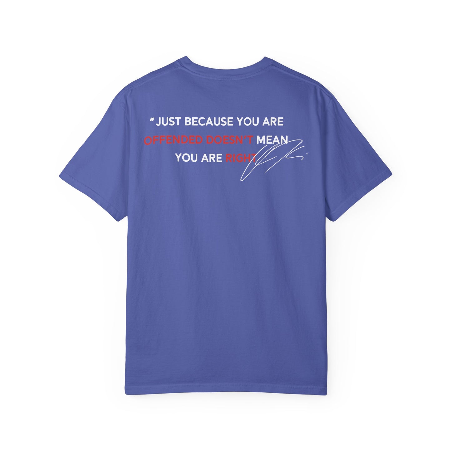 Freedom Unisex Garment-Dyed T-shirt - Casual Tee, Thought-Provoking Apparel, Perfect for Gifts, Statement Tees, Everyday Wear