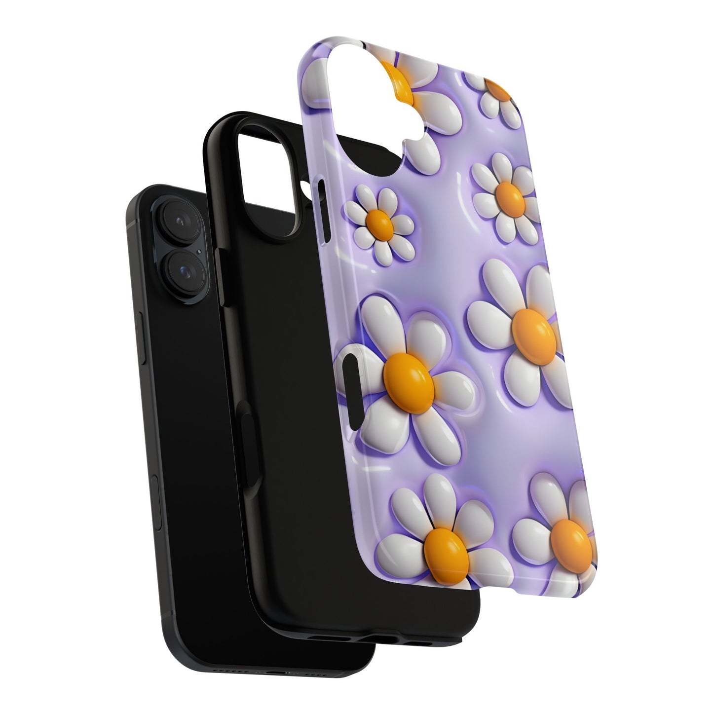 Daisy Floral Phone Case - Tough Cases for Flower Power Vibes