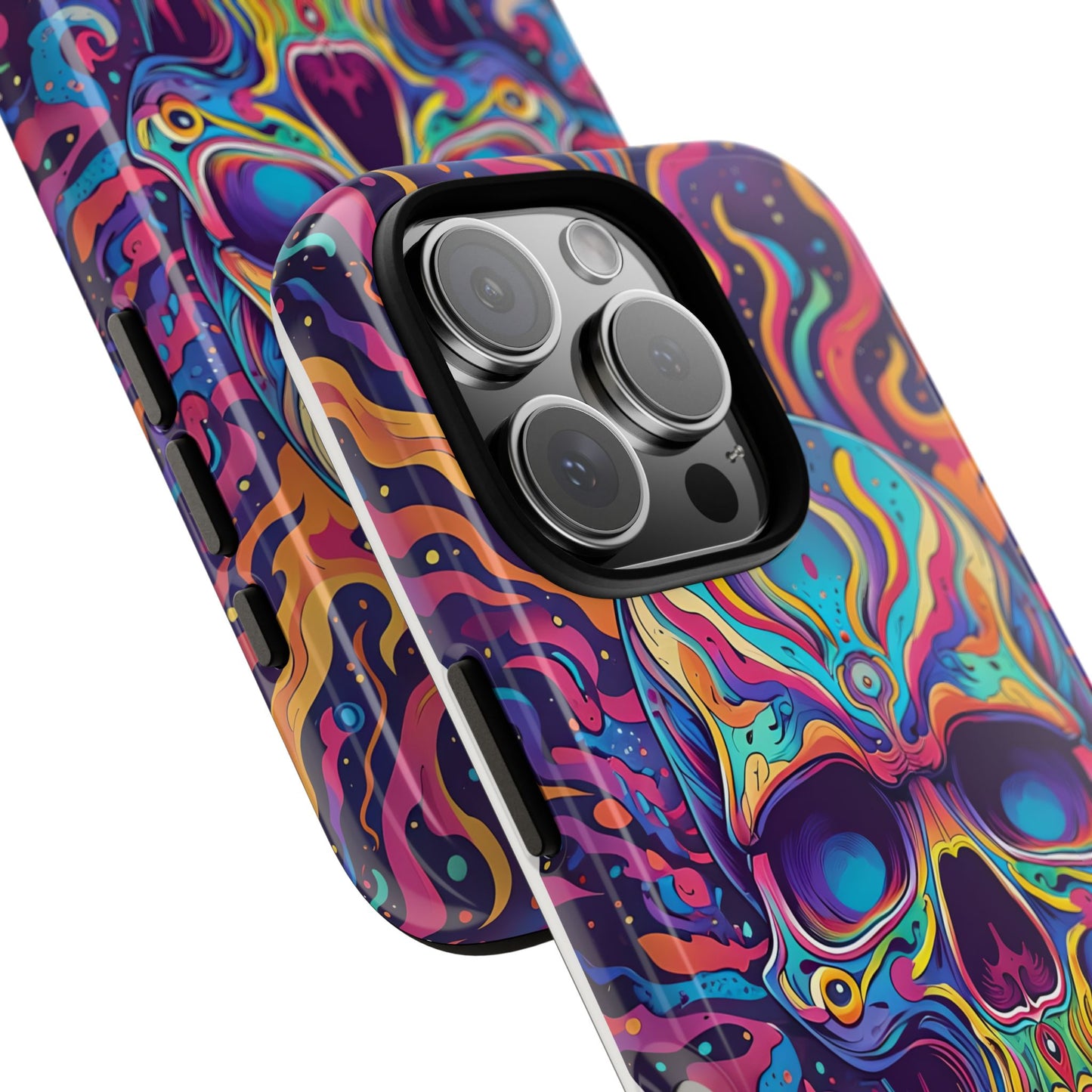 Colorful Skull Phone Case - Tough Cases for Bold Personalities