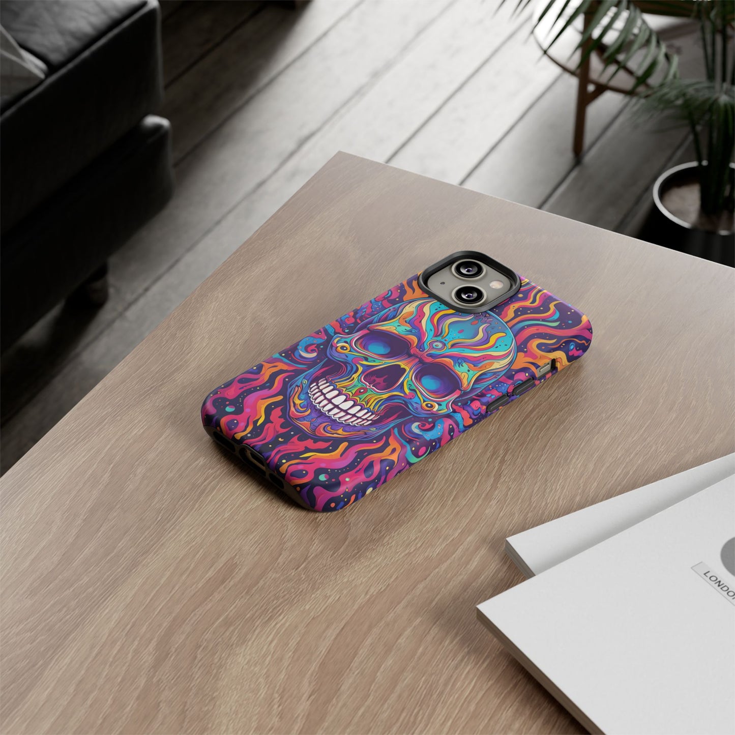 Colorful Skull Phone Case - Tough Cases for Bold Personalities