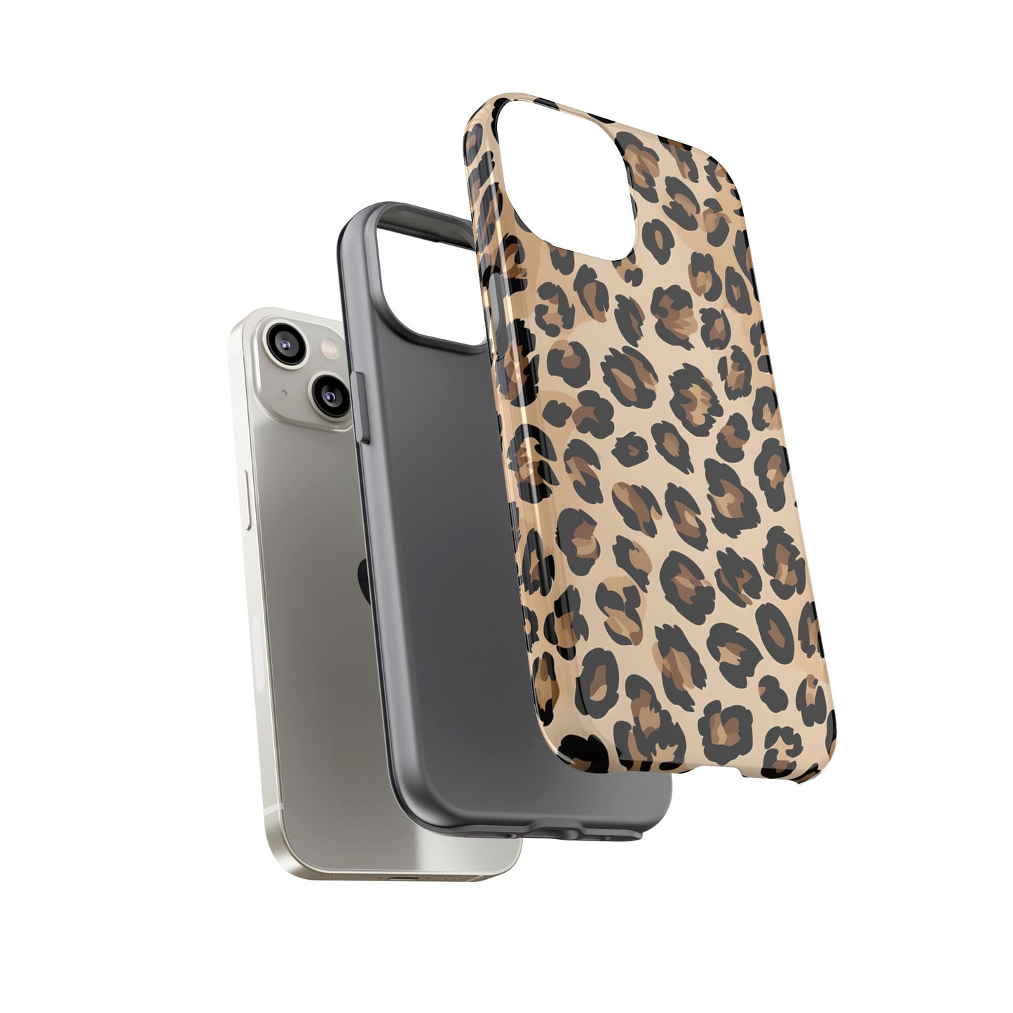 Wild Leopard Print Phone Case - Tough Protection for Animal Lovers
