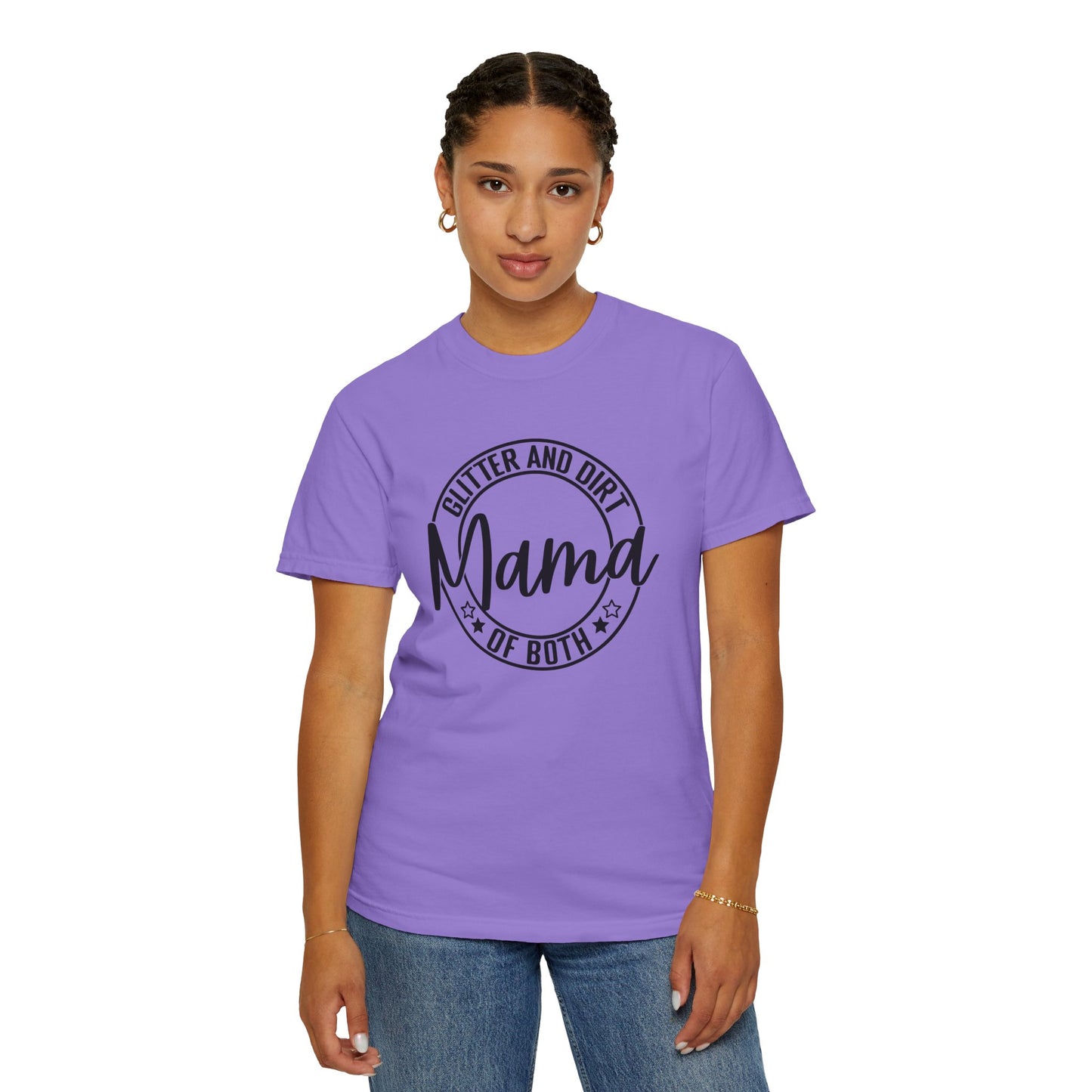Mama of Both Unisex Garment-Dyed T-Shirt