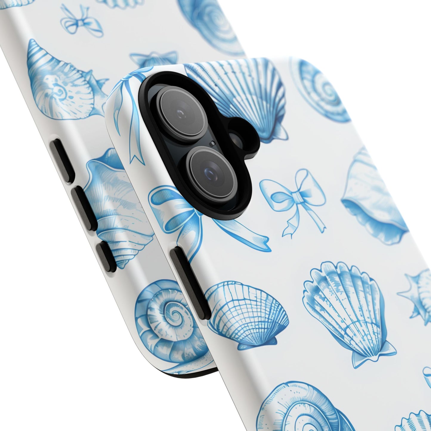 Coquette-Coastal Ocean-Themed Phone Case - Seashell and Starfish Design
