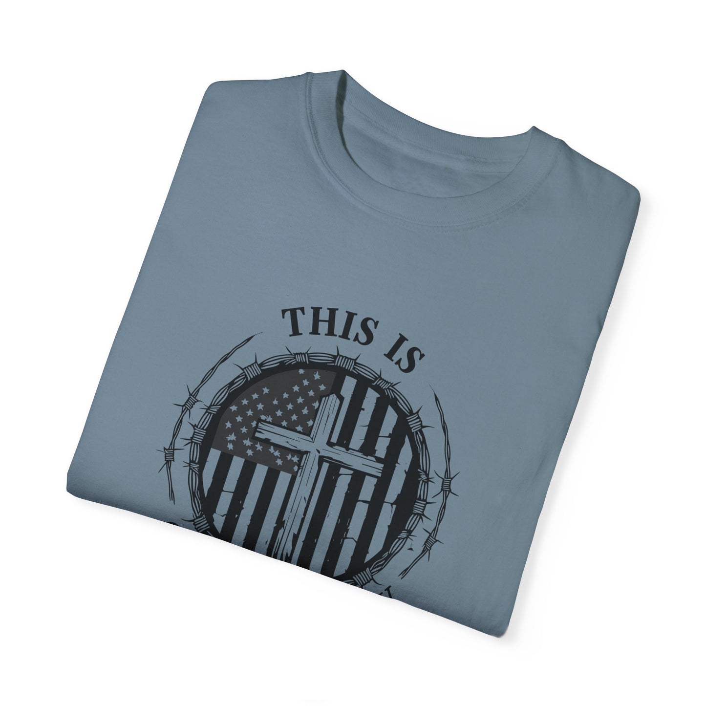 Unisex God’s Country Graphic T-Shirt - Patriotic Design