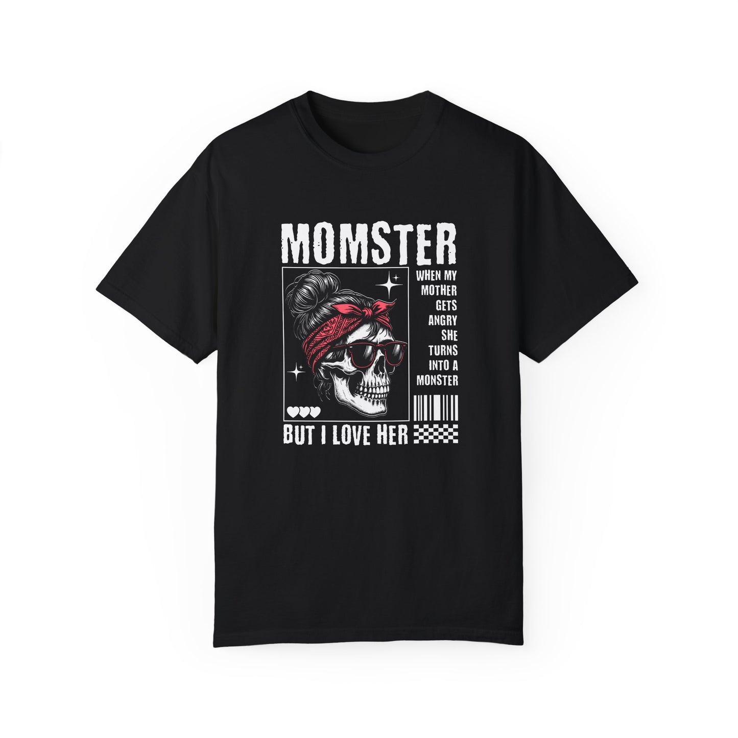 Momster Humor Unisex Garment-Dyed T-shirt for Moms