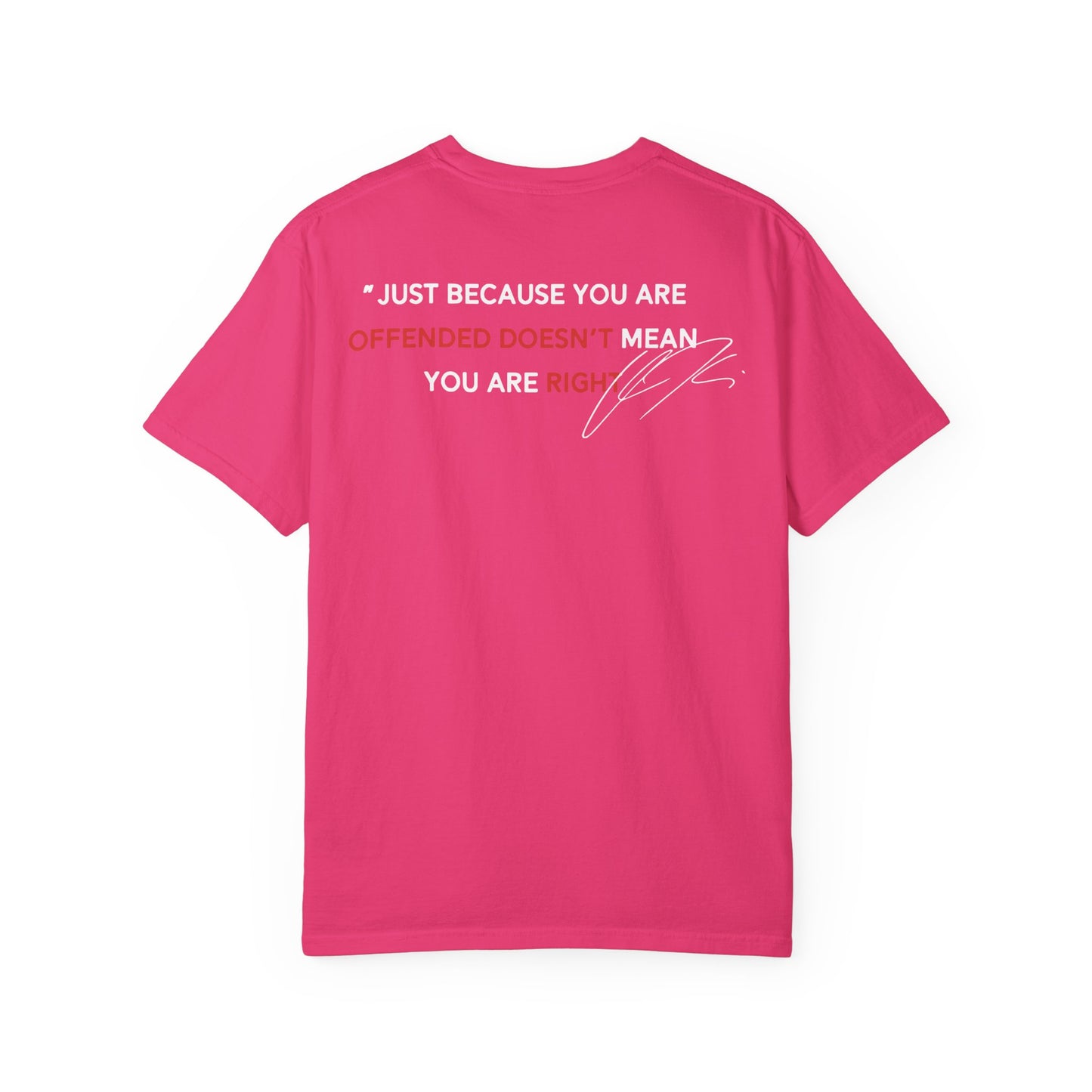 Freedom Unisex Garment-Dyed T-shirt - Casual Tee, Thought-Provoking Apparel, Perfect for Gifts, Statement Tees, Everyday Wear