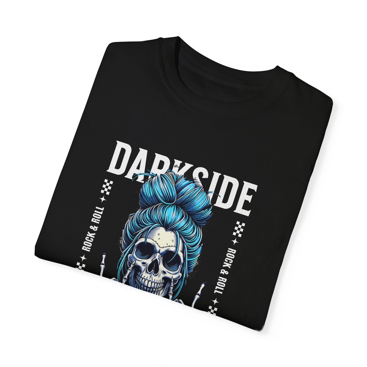 Darkside Mama Unisex Garment-Dyed T-Shirt - Edgy Graphic Tee for Bold Expression