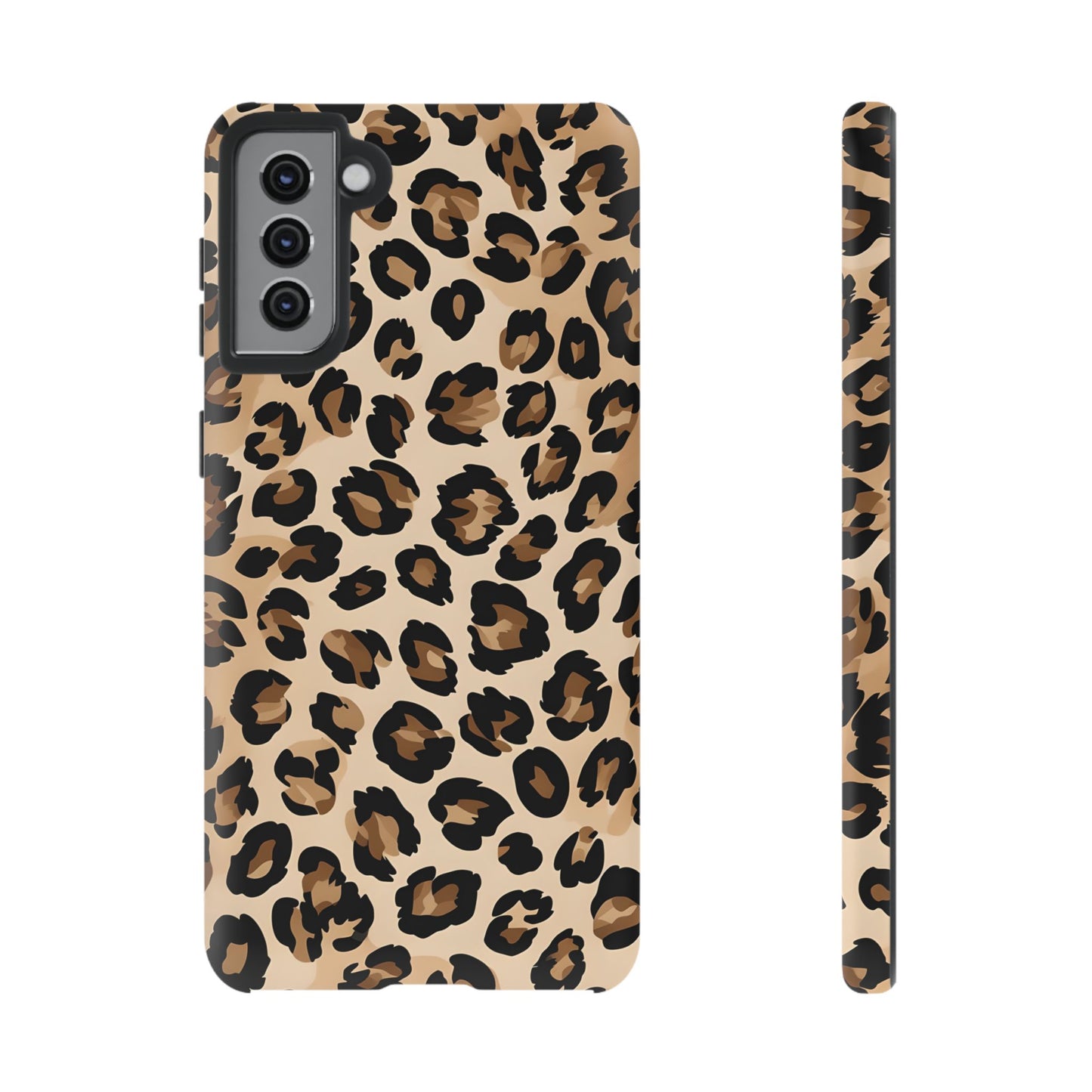 Wild Leopard Print Phone Case - Tough Protection for Animal Lovers
