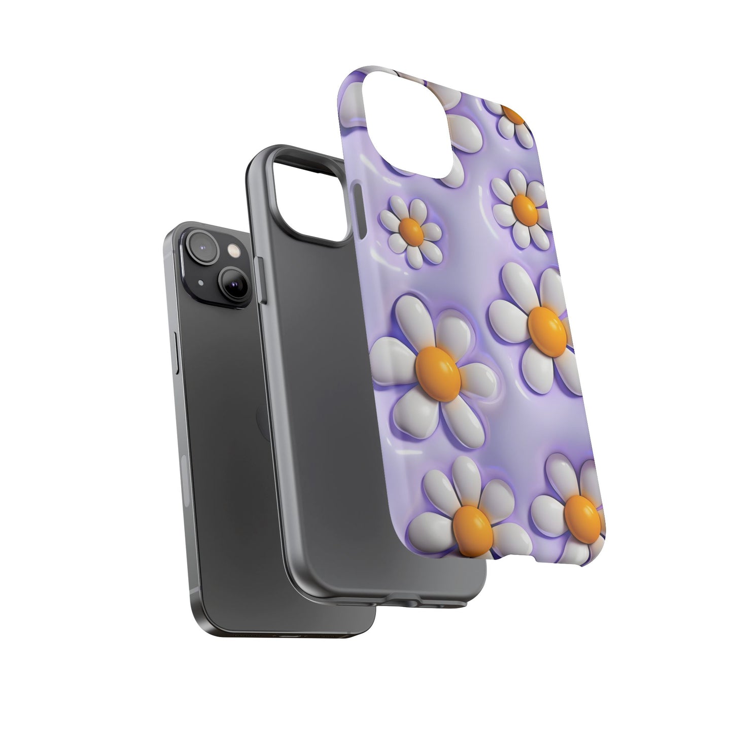 Daisy Floral Phone Case - Tough Cases for Flower Power Vibes