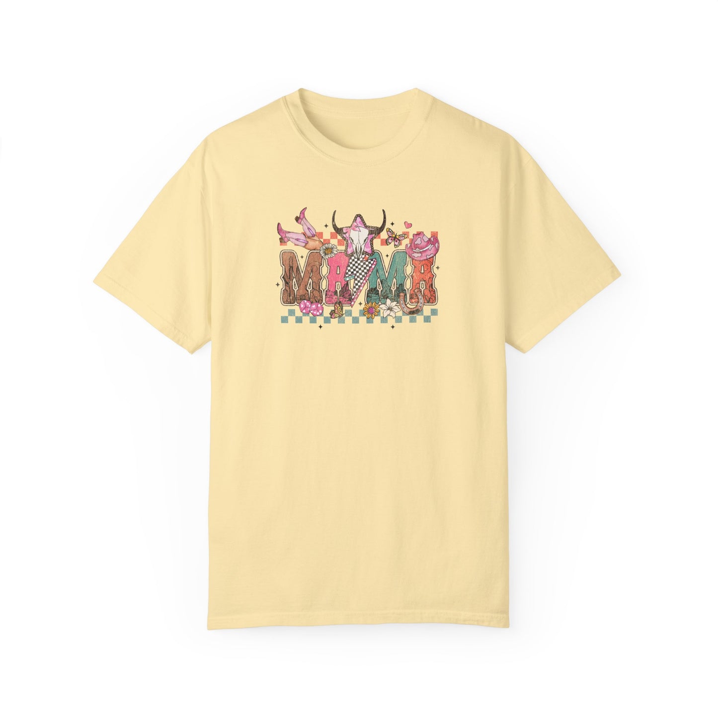 Whimsical Animal Print Unisex Garment-Dyed T-shirt | Fun Casual Tee
