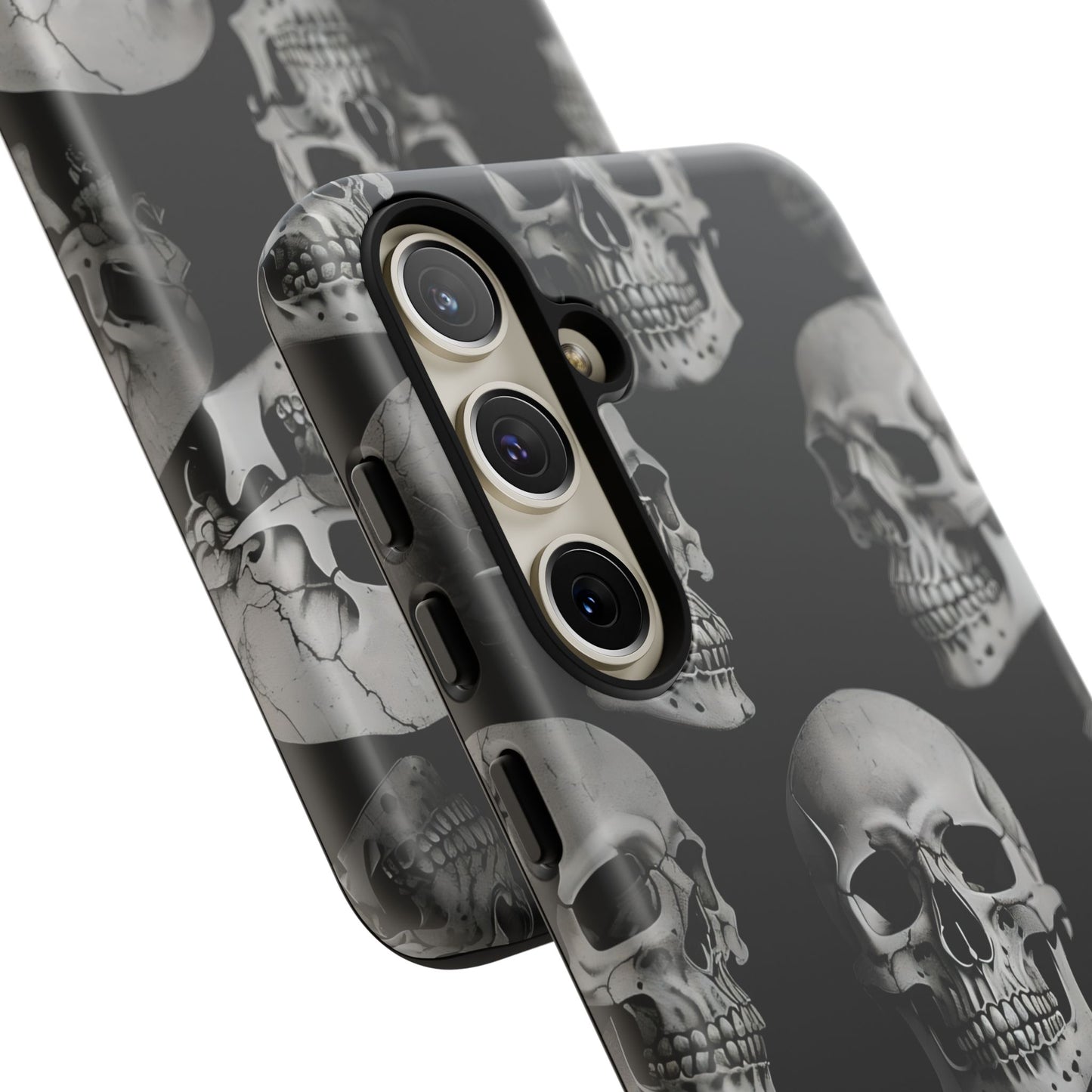 Skull Print Phone Case - Tough Cases for Bold Style