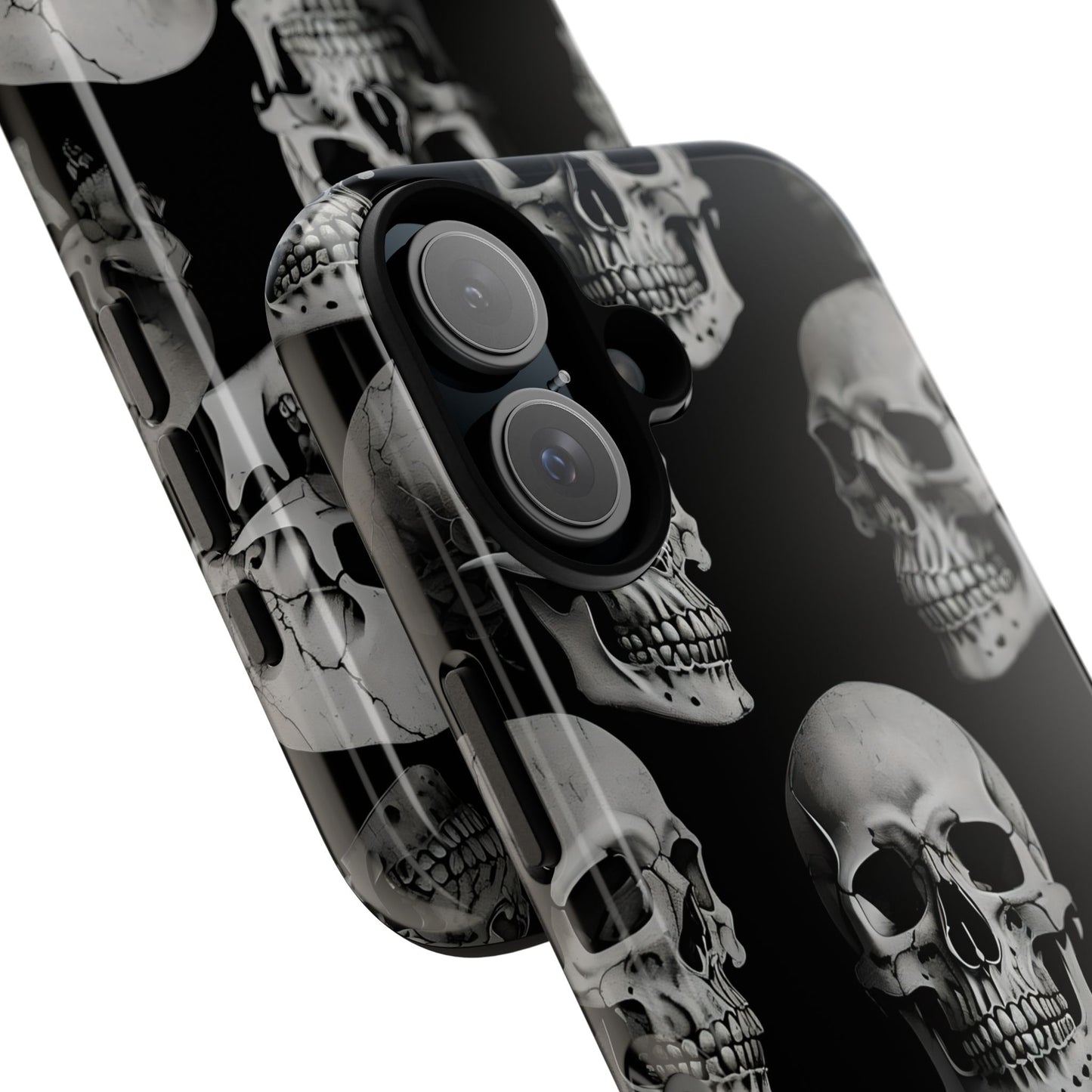 Skull Print Phone Case - Tough Cases for Bold Style