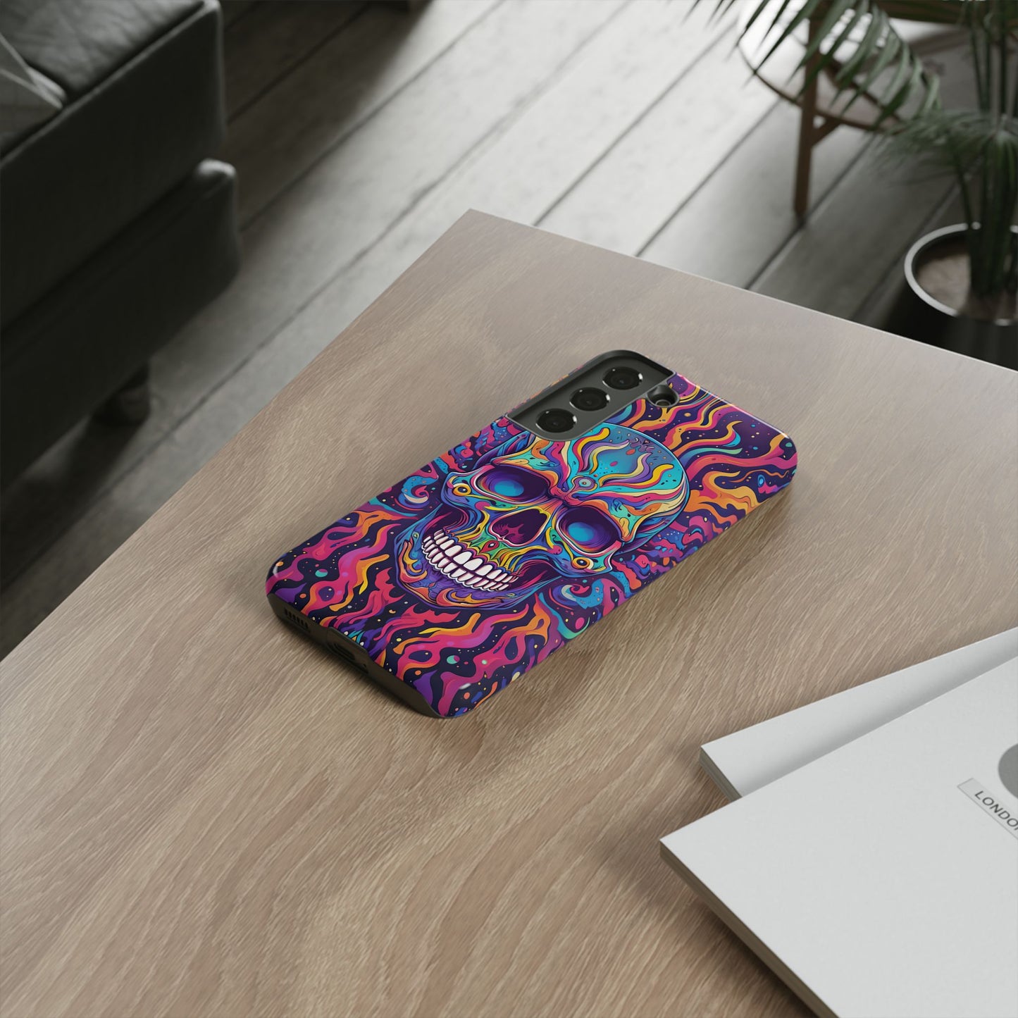 Colorful Skull Phone Case - Tough Cases for Bold Personalities