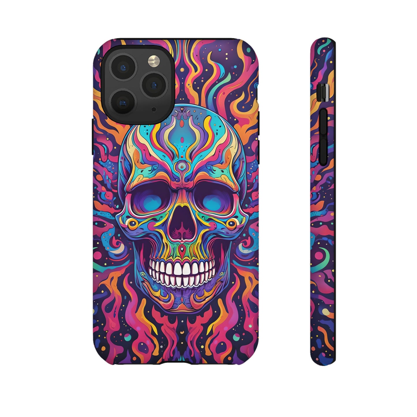 Colorful Skull Phone Case - Tough Cases for Bold Personalities