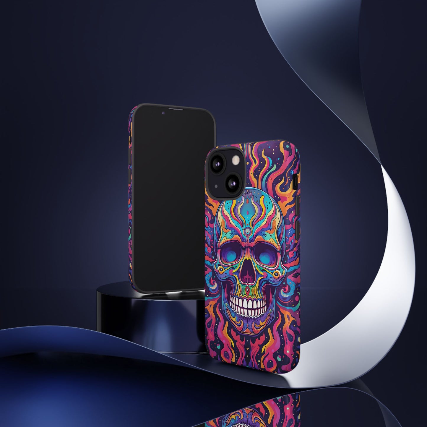Colorful Skull Phone Case - Tough Cases for Bold Personalities