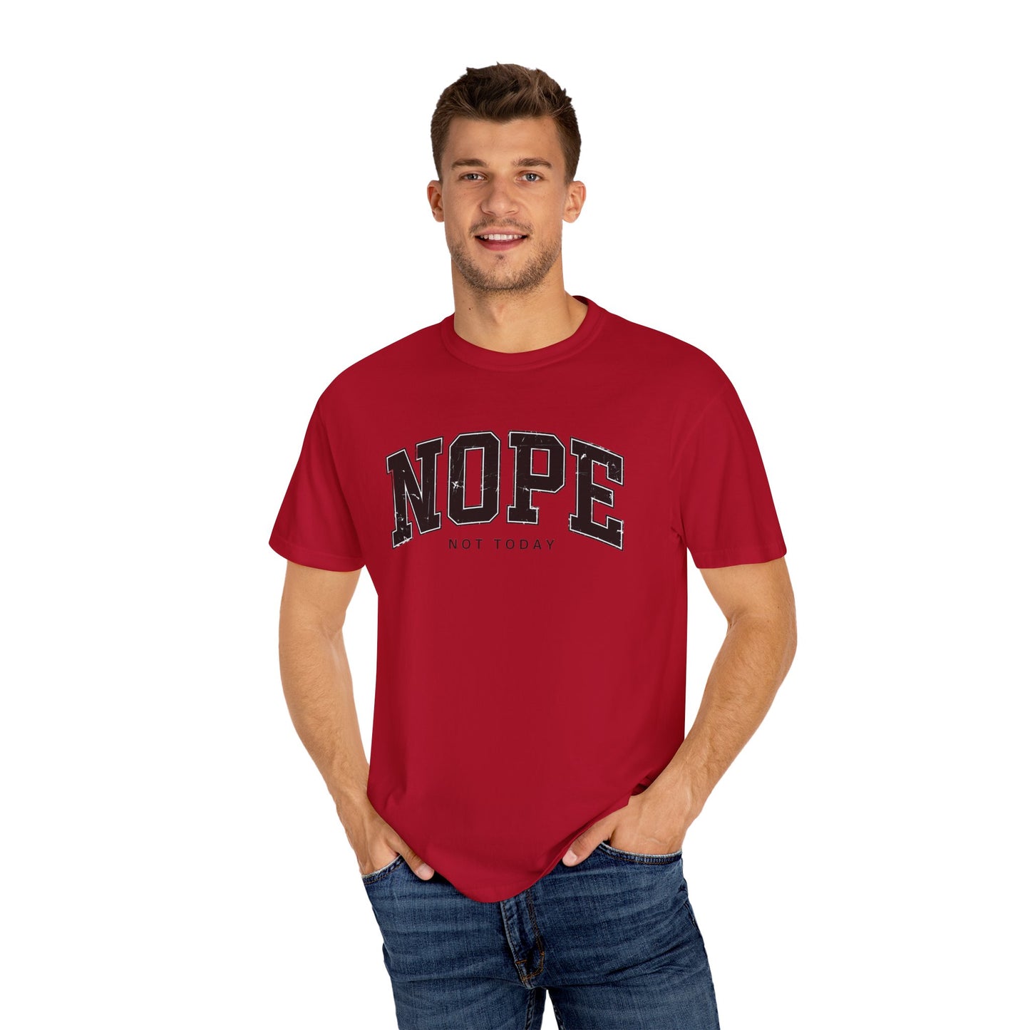 Unisex NOPE Not Today T-Shirt - Casual Humor Tee for Everyday Wear