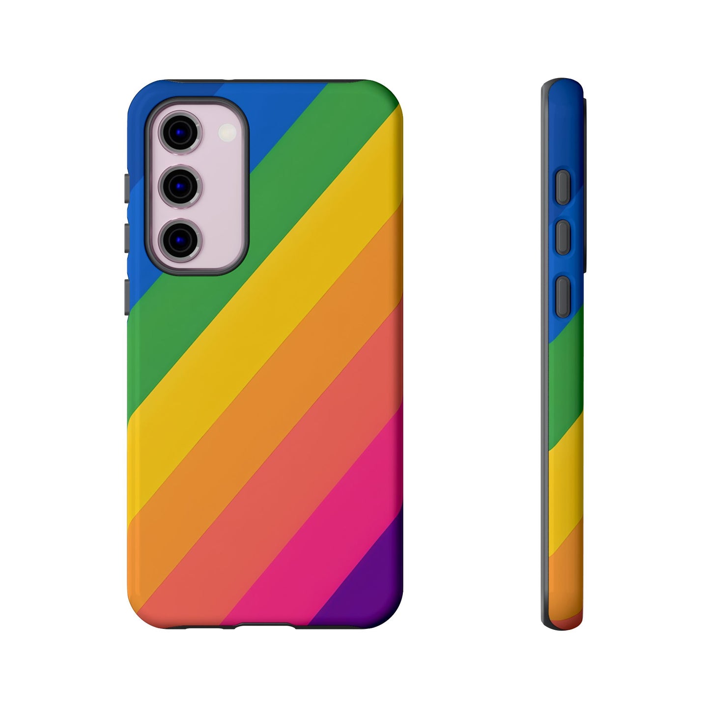 Vibrant Rainbow Phone Case - Tough & Stylish
