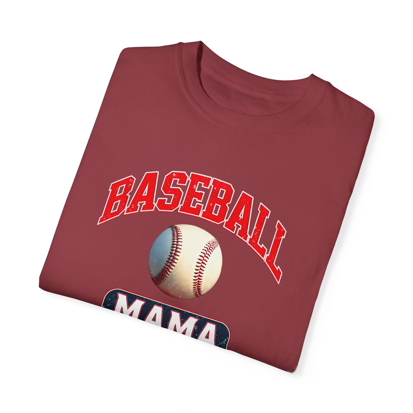 Baseball Mama Unisex Garment-Dyed T-shirt - Perfect for Sports Moms