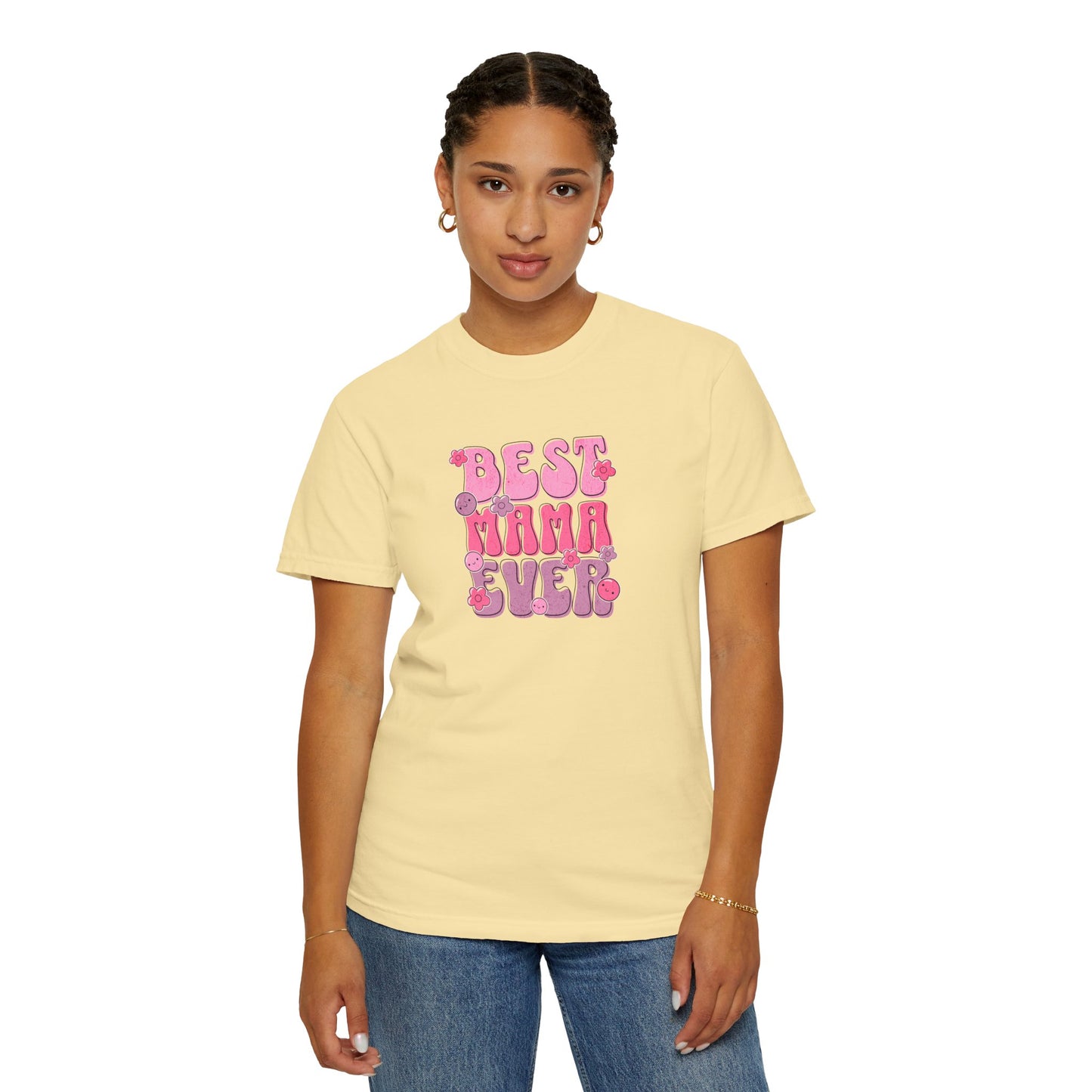Best Mama Ever T-Shirt - Fun Gift for Moms, Comfortable Unisex Tee