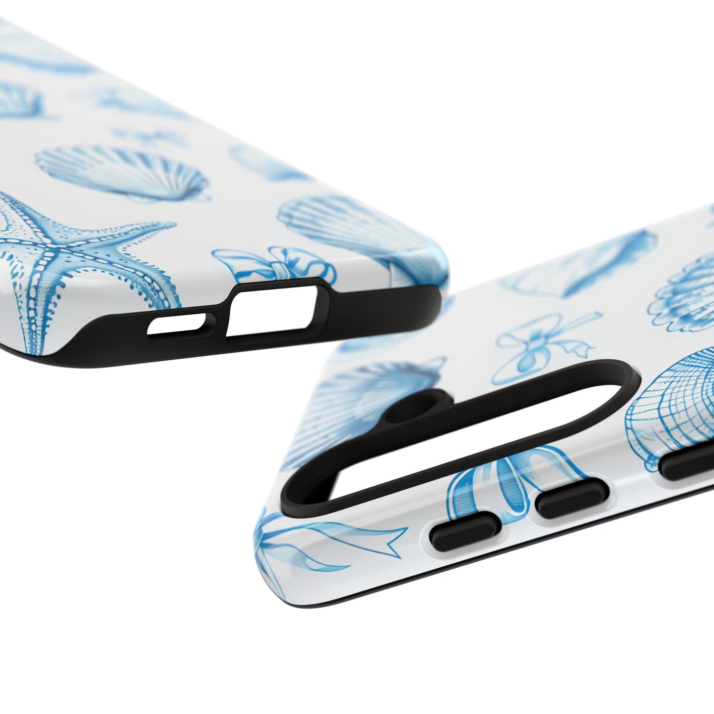 Coquette-Coastal Ocean-Themed Phone Case - Seashell and Starfish Design