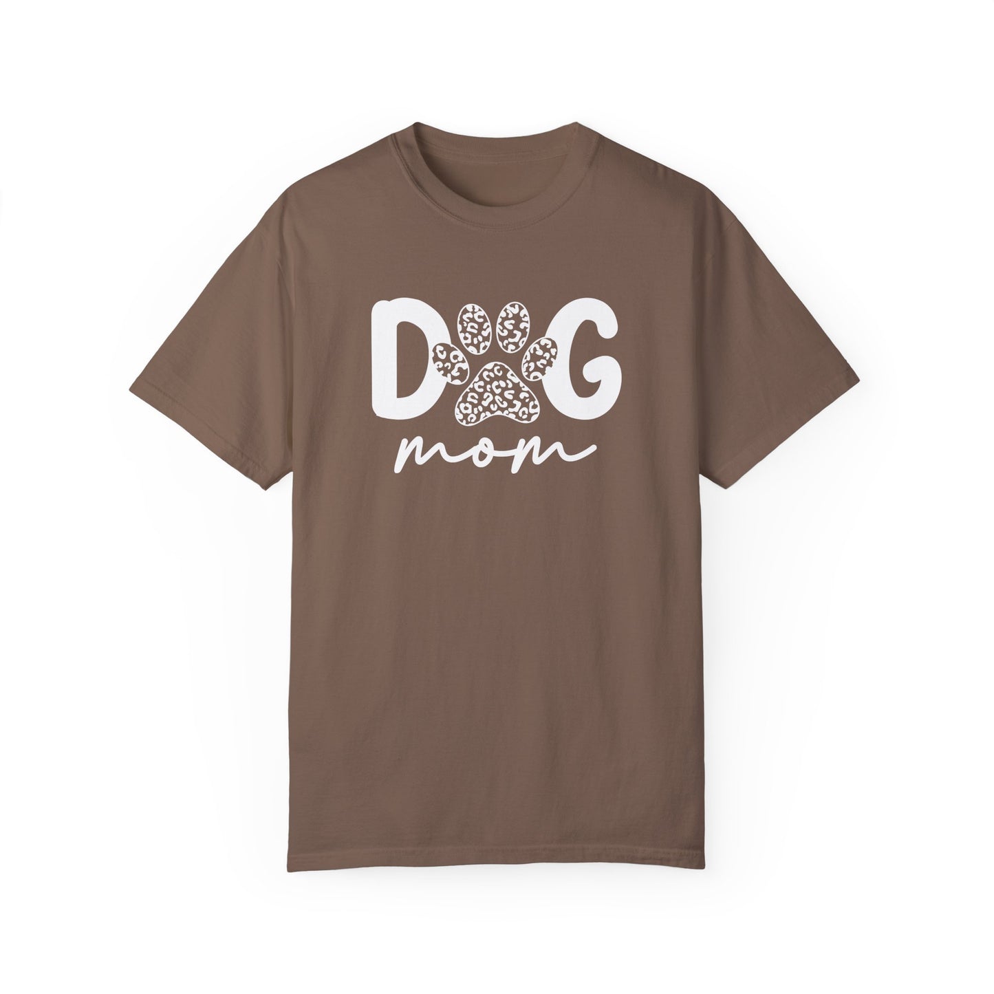 Dog Mom Unisex Garment-Dyed T-Shirt | Cute Pet Lover Tee