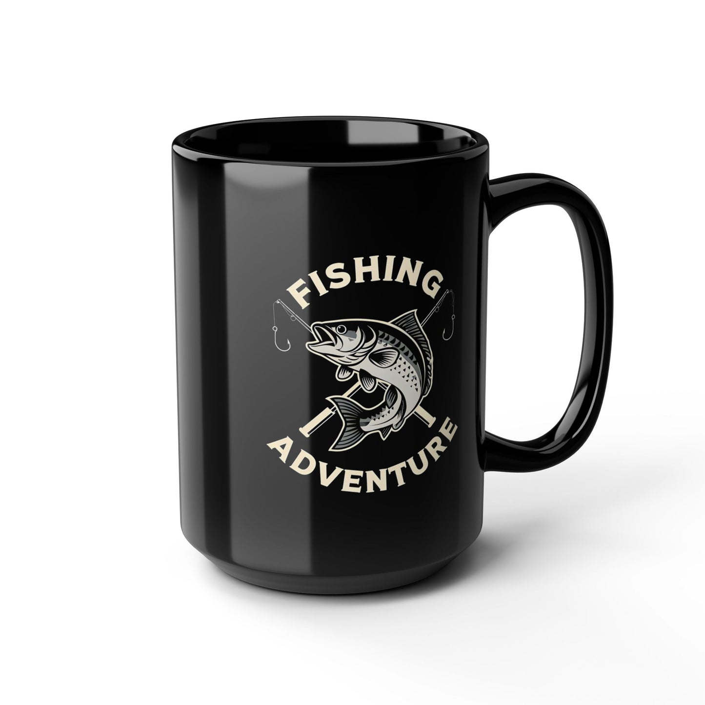 Fishing Adventure 15oz Mug - Perfect Gift for Fishing Enthusiasts