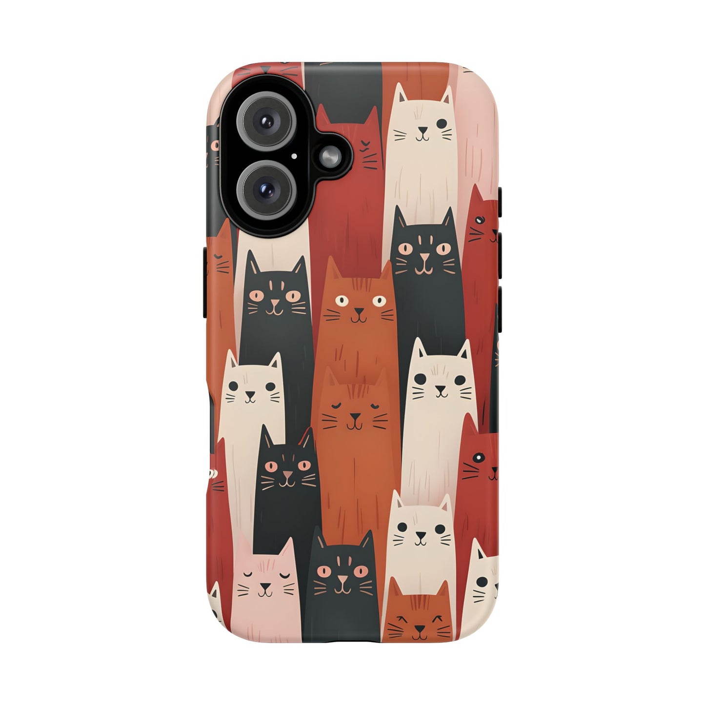 Playful Cat Phone Case - Tough & Stylish Purrfect for Cat Lovers