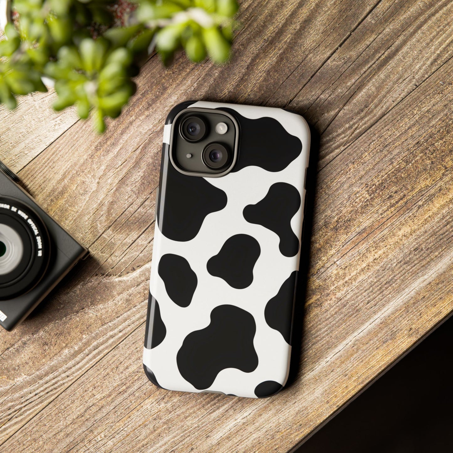 Cow Print Phone Case - Tough Cases for Trendy Protection