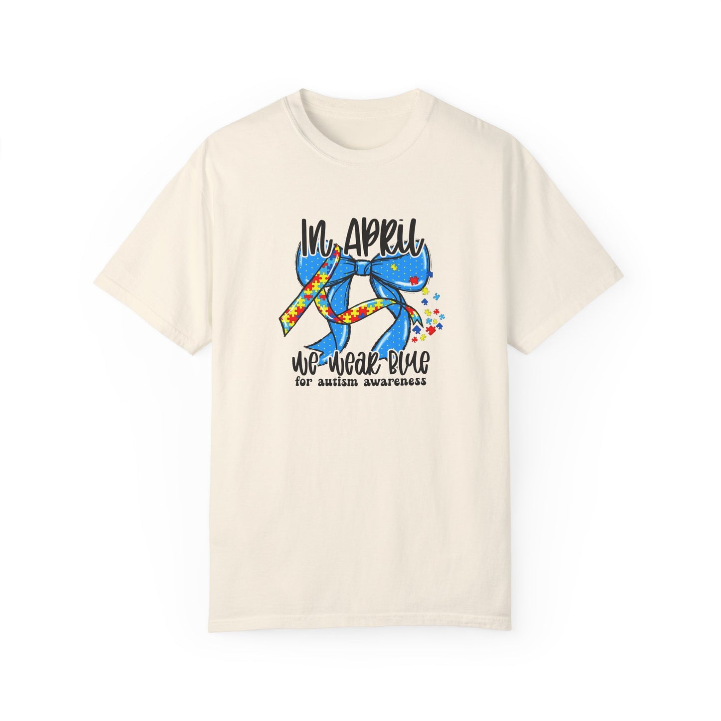 Autism Awareness T-Shirt - We Wear Blue for April