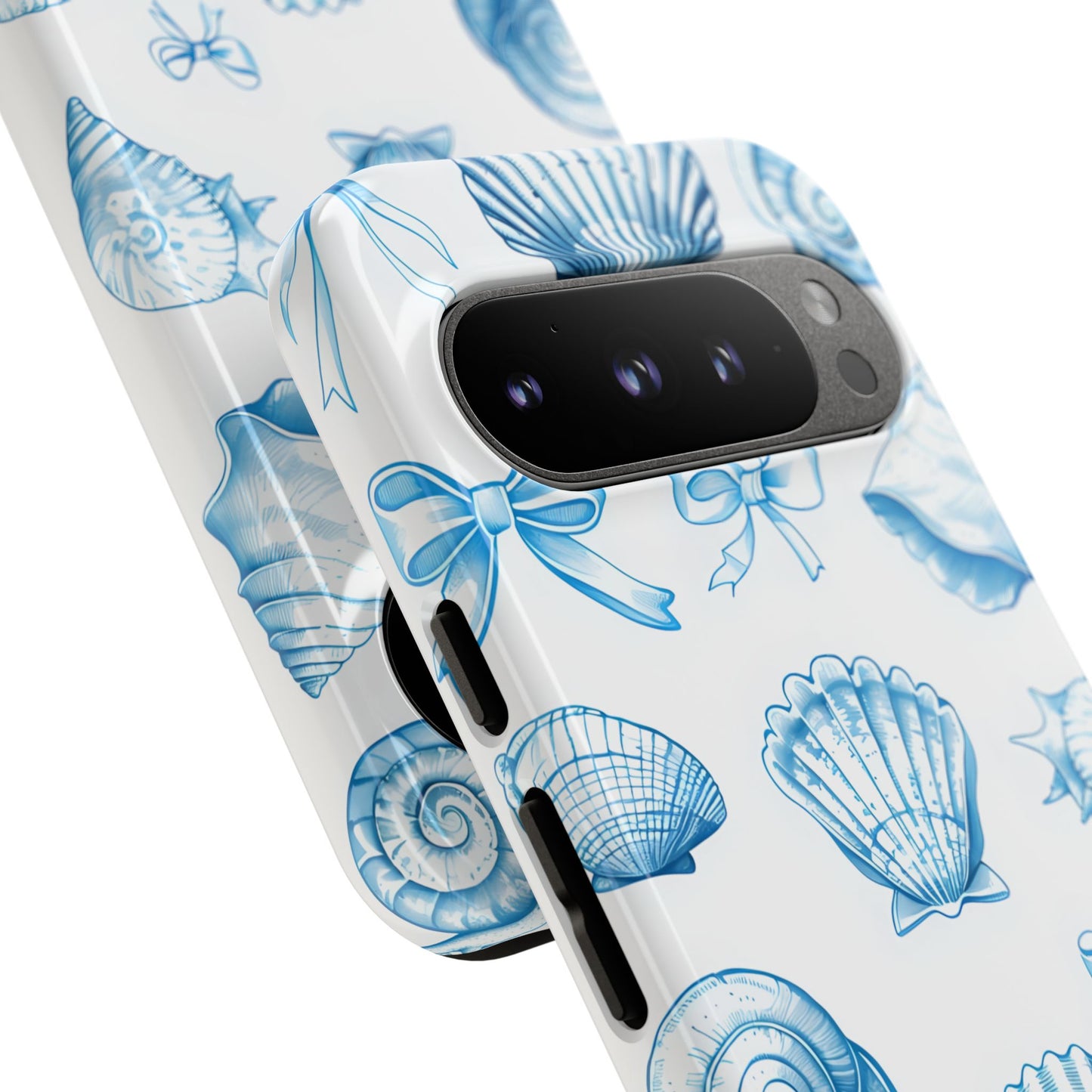 Coquette-Coastal Ocean-Themed Phone Case - Seashell and Starfish Design