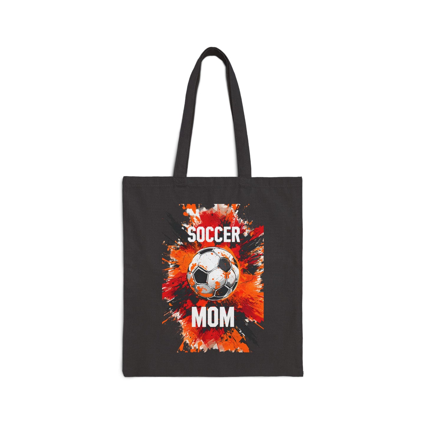 Soccer Mom Cotton Canvas Tote Bag - Perfect for Game Days