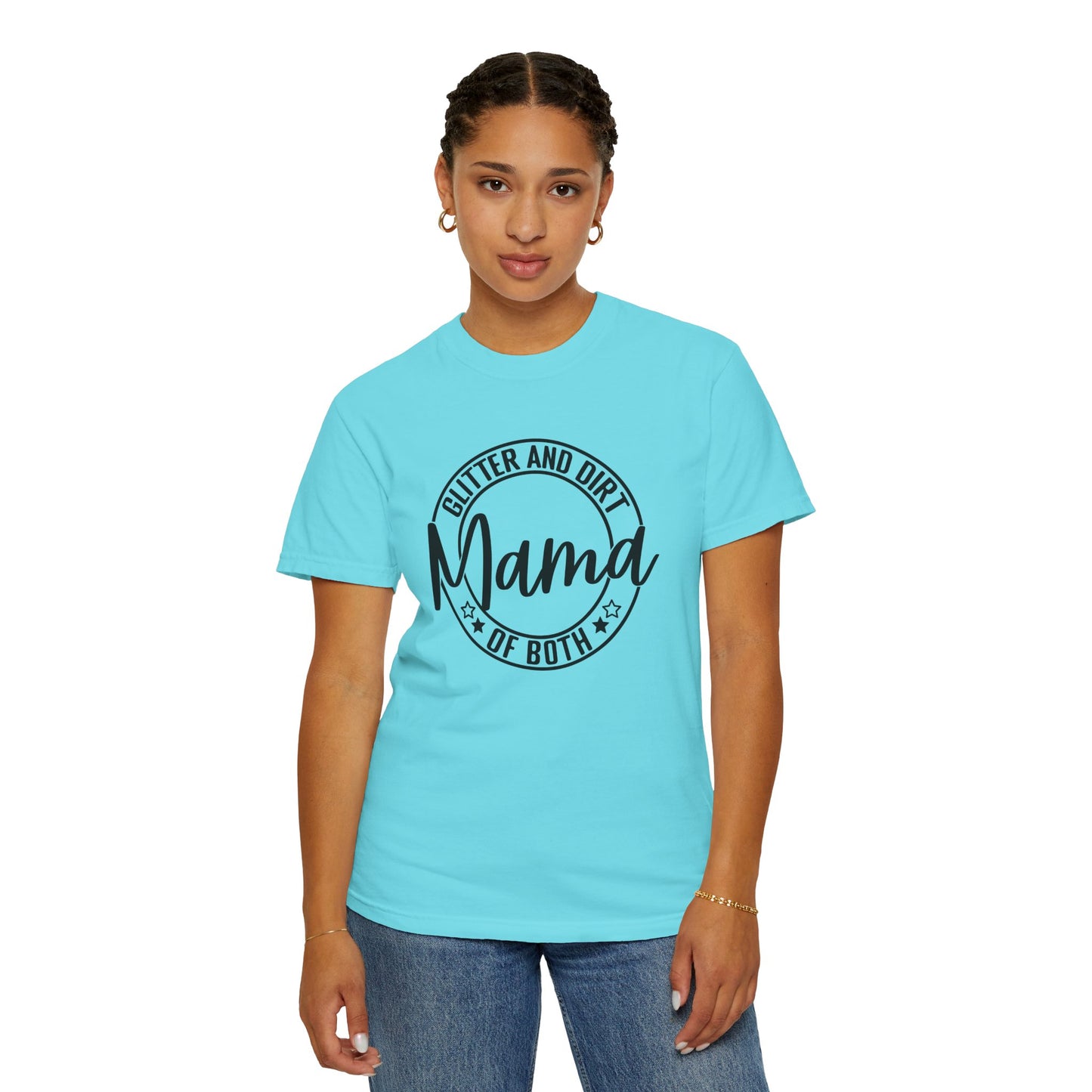 Mama of Both Unisex Garment-Dyed T-Shirt