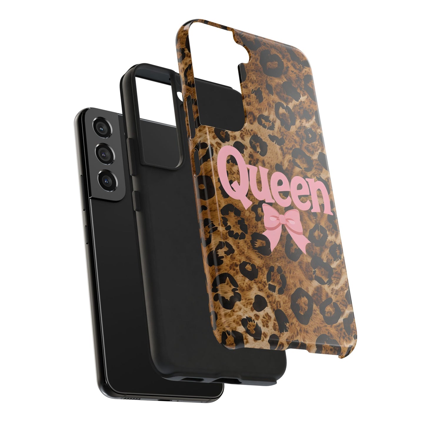 Queen Leopard Print Tough Phone Case