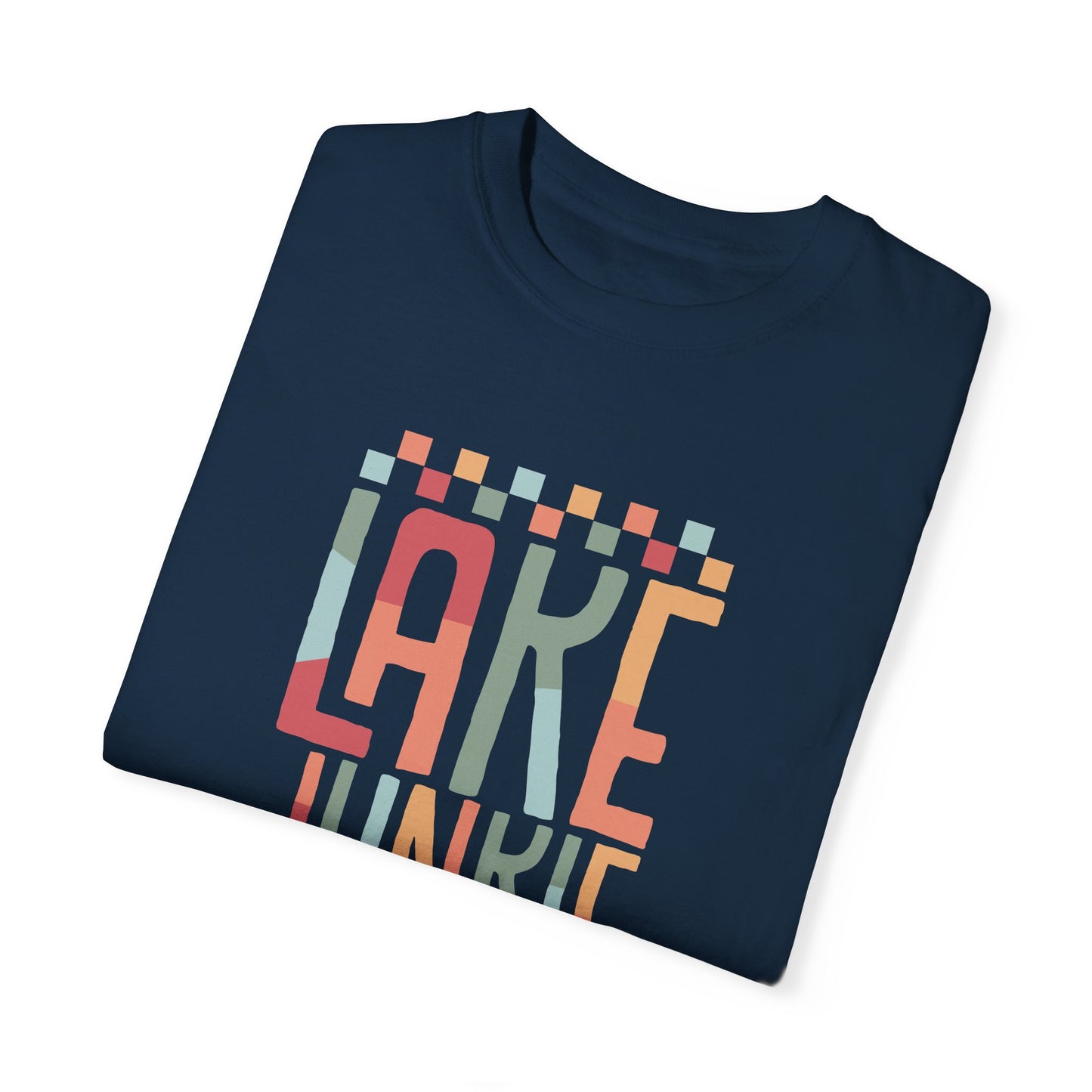 Lake Junkie Unisex Garment-Dyed T-Shirt - Perfect for Lake Lovers and Summer Adventures