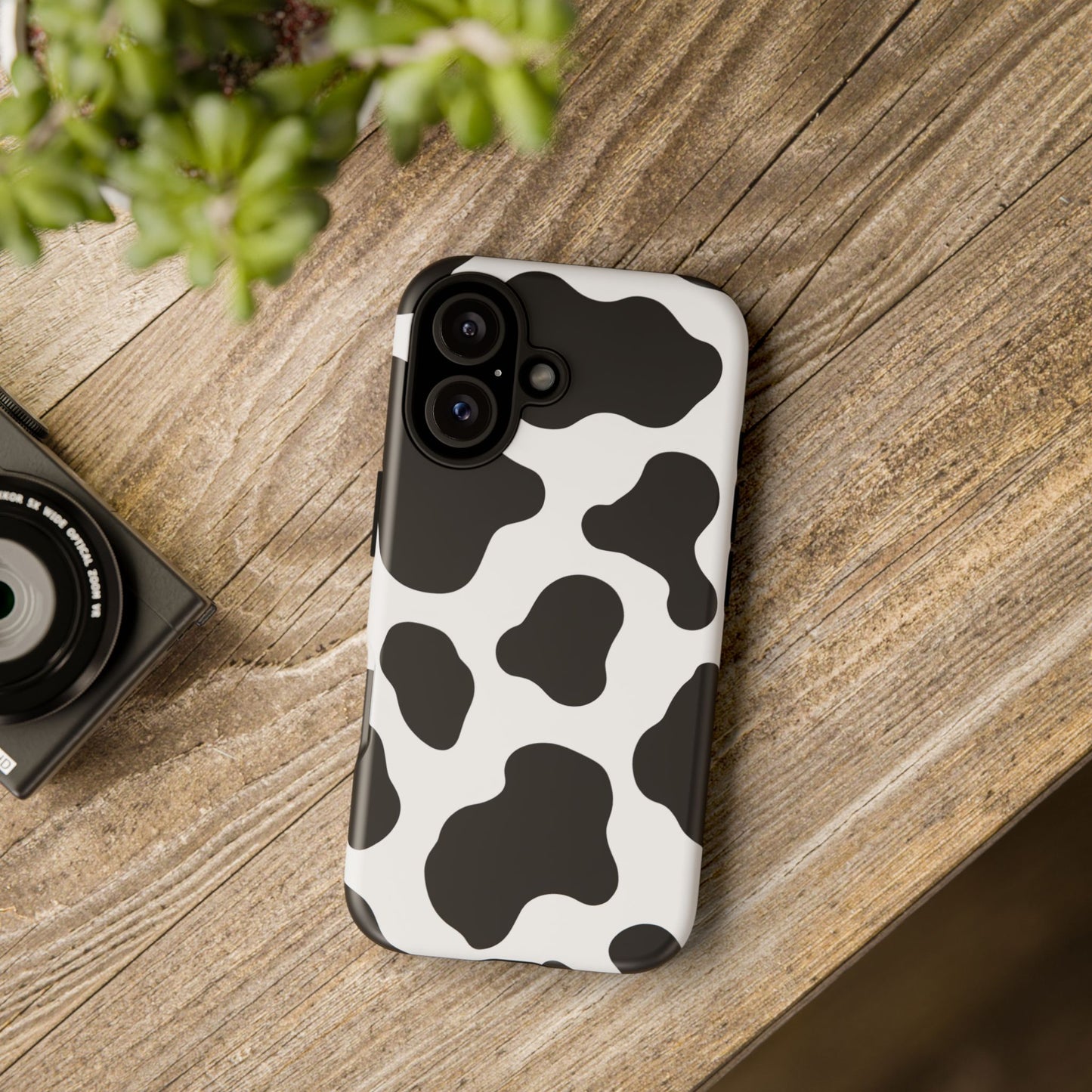 Cow Print Phone Case - Tough Cases for Trendy Protection