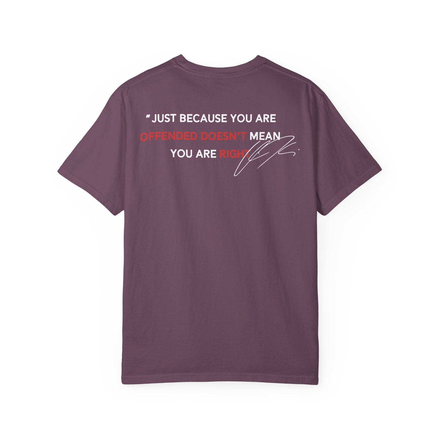 Freedom Unisex Garment-Dyed T-shirt - Casual Tee, Thought-Provoking Apparel, Perfect for Gifts, Statement Tees, Everyday Wear